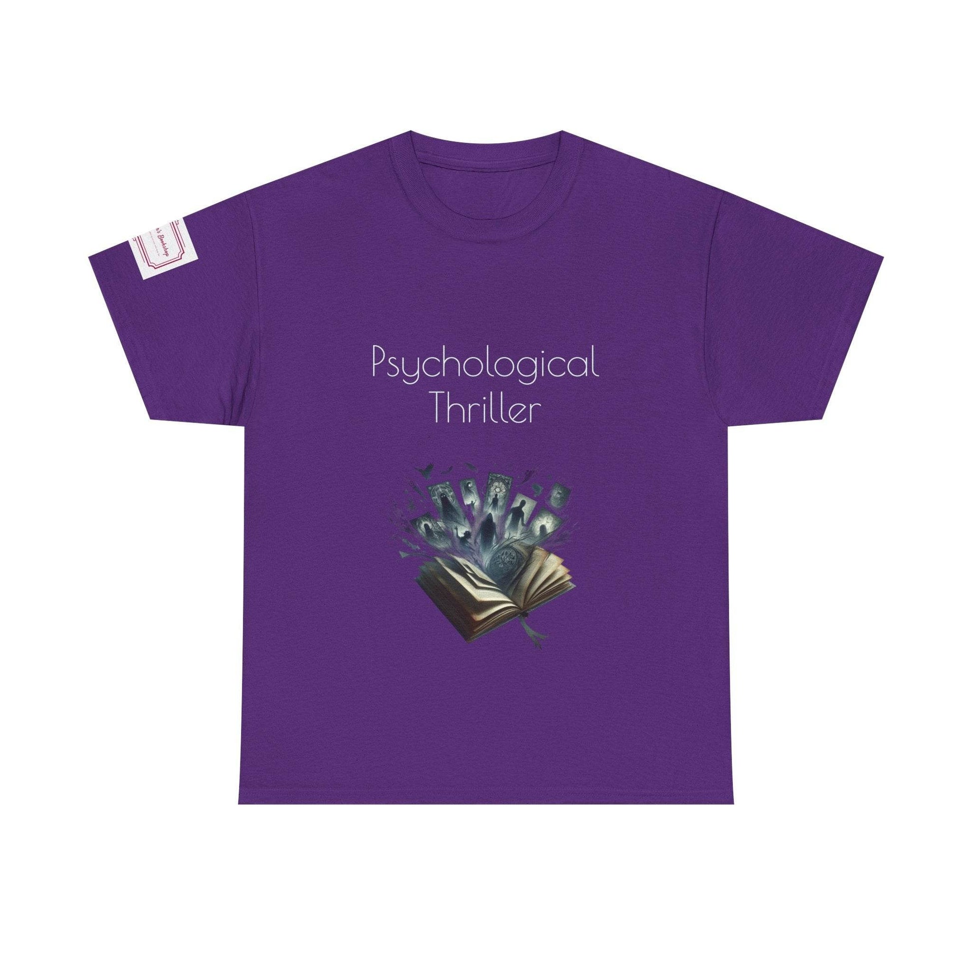 Fiction - Unisex Heavy Cotton Tee - Psychological Thriller - The Dreamer's Bookshop.