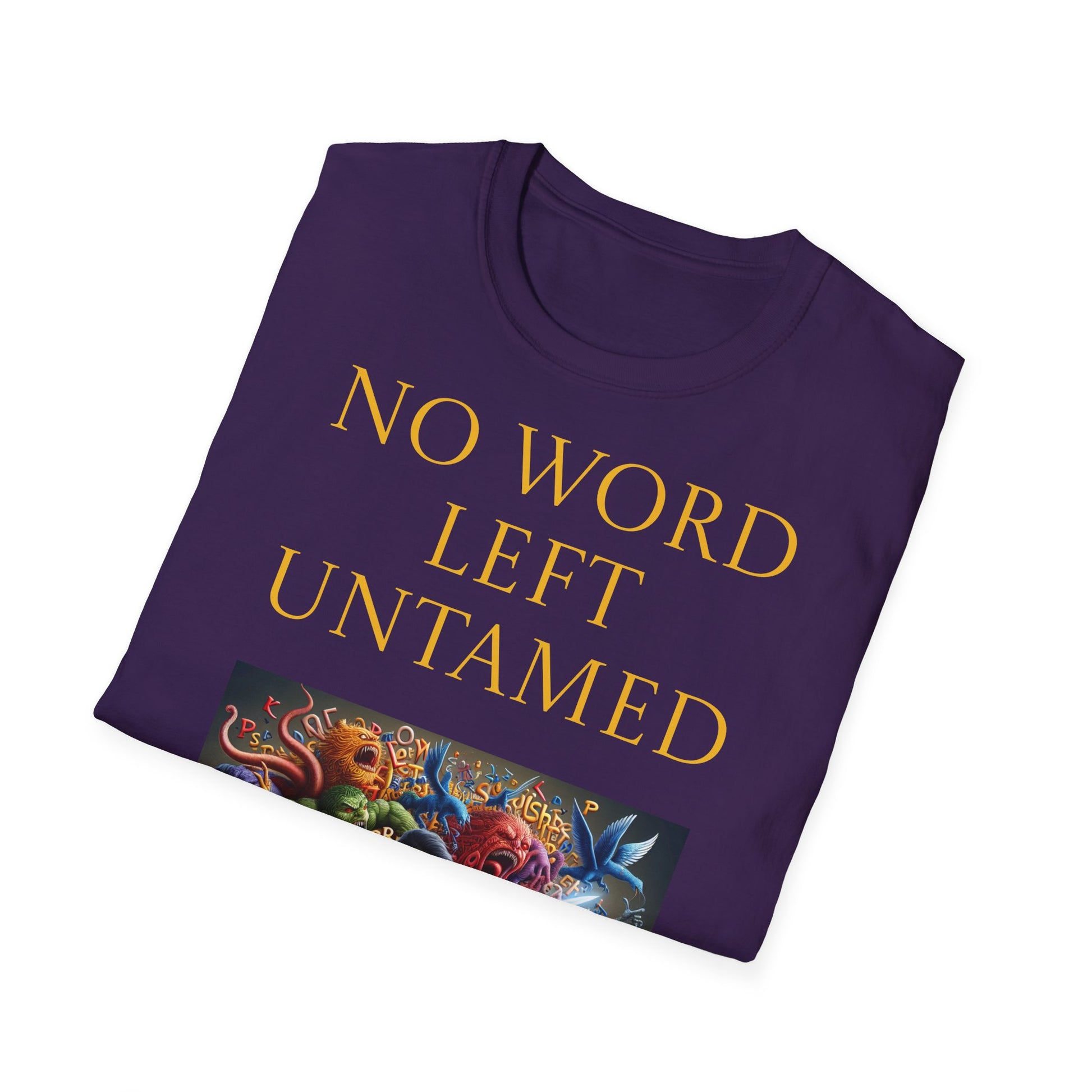 Unisex -Inspired T-Shirt - "No Word" - Perfect for Book Lovers - The Dreamer's Bookshop.
