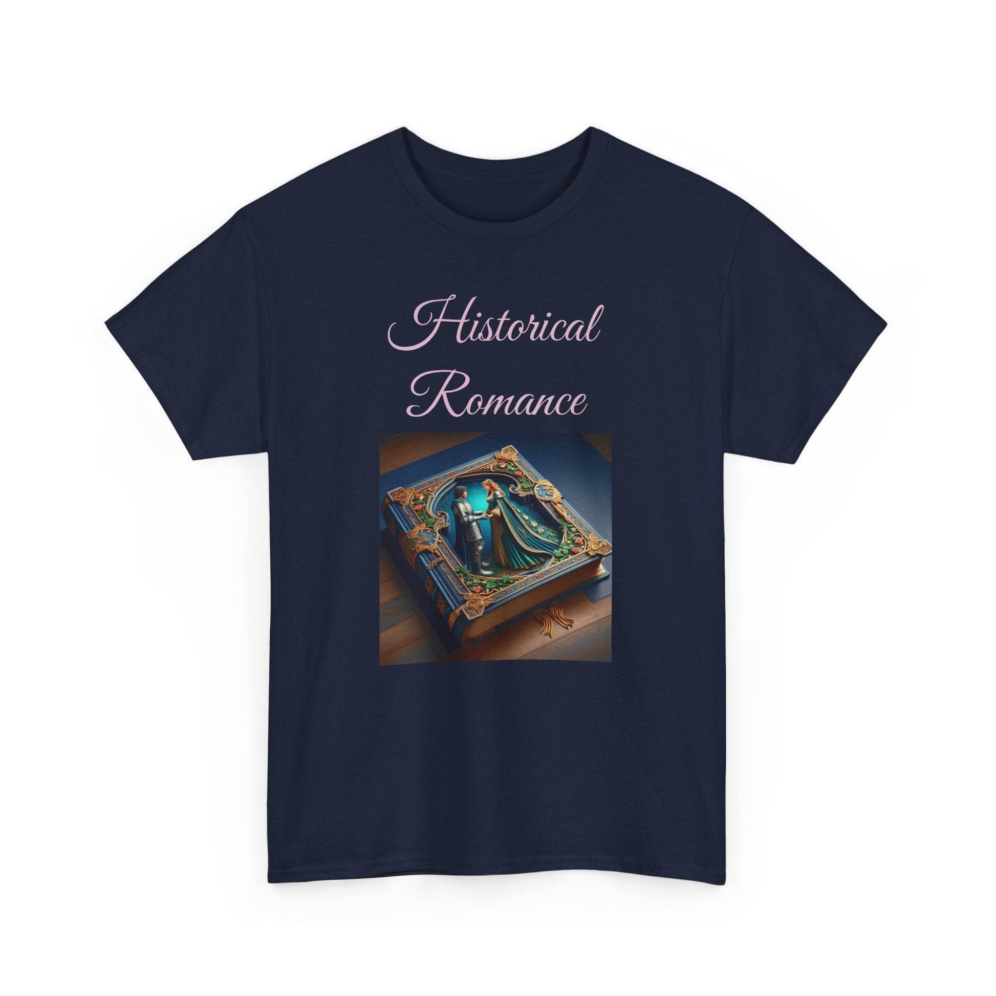 Fiction - Graphic Tee - Unisex Heavy Cotton T-Shirt - Historical Romance - The Dreamer's Bookshop.