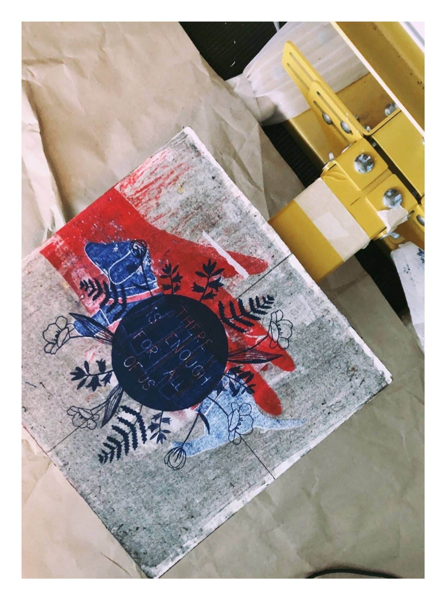 Wonder Of Today - Handbedrukte stoffen tas met teckelmotief marine - The Dreamer's Bookshop.