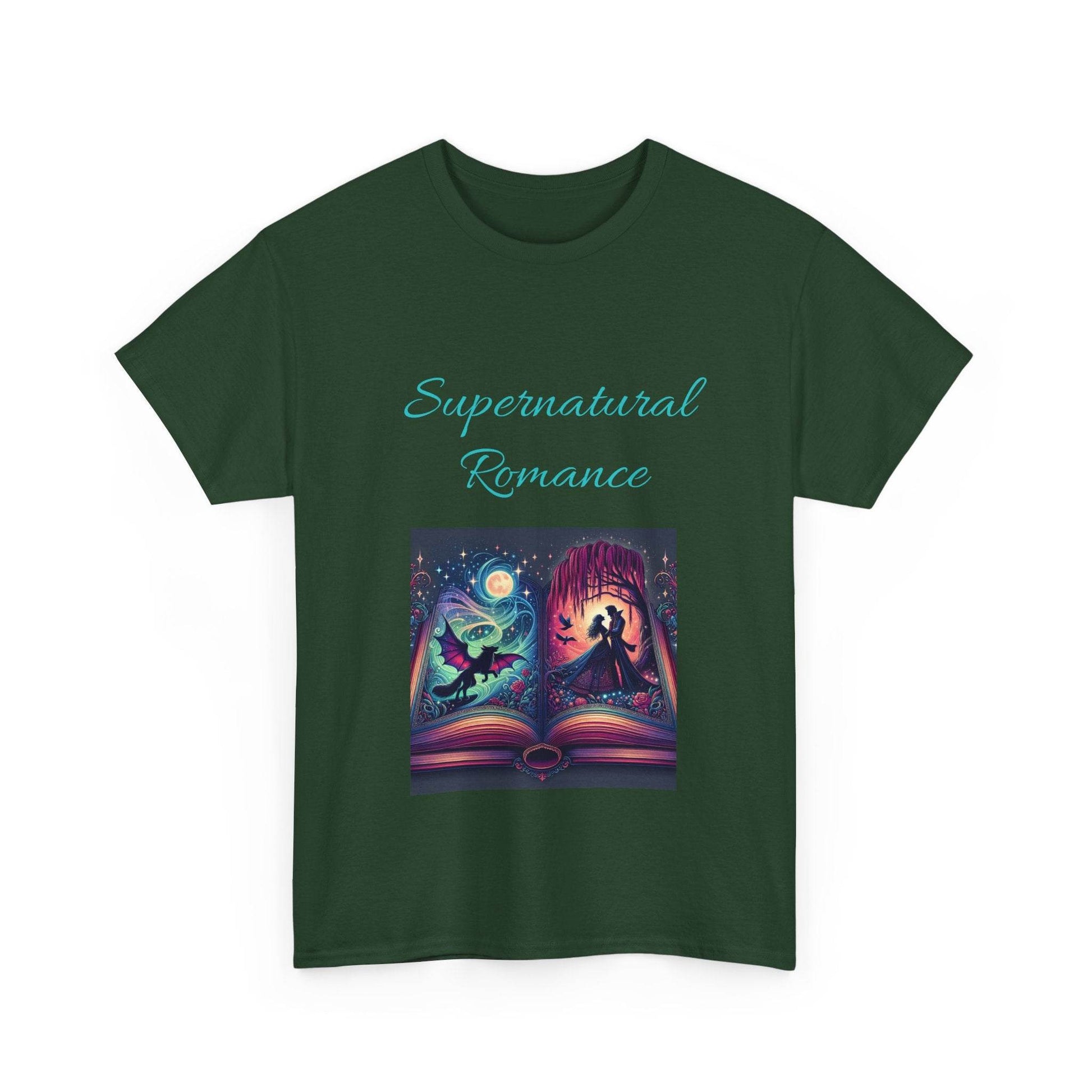 Fantasy - Unisex Heavy Cotton Tee - Supernatural Romance - The Dreamer's Bookshop.