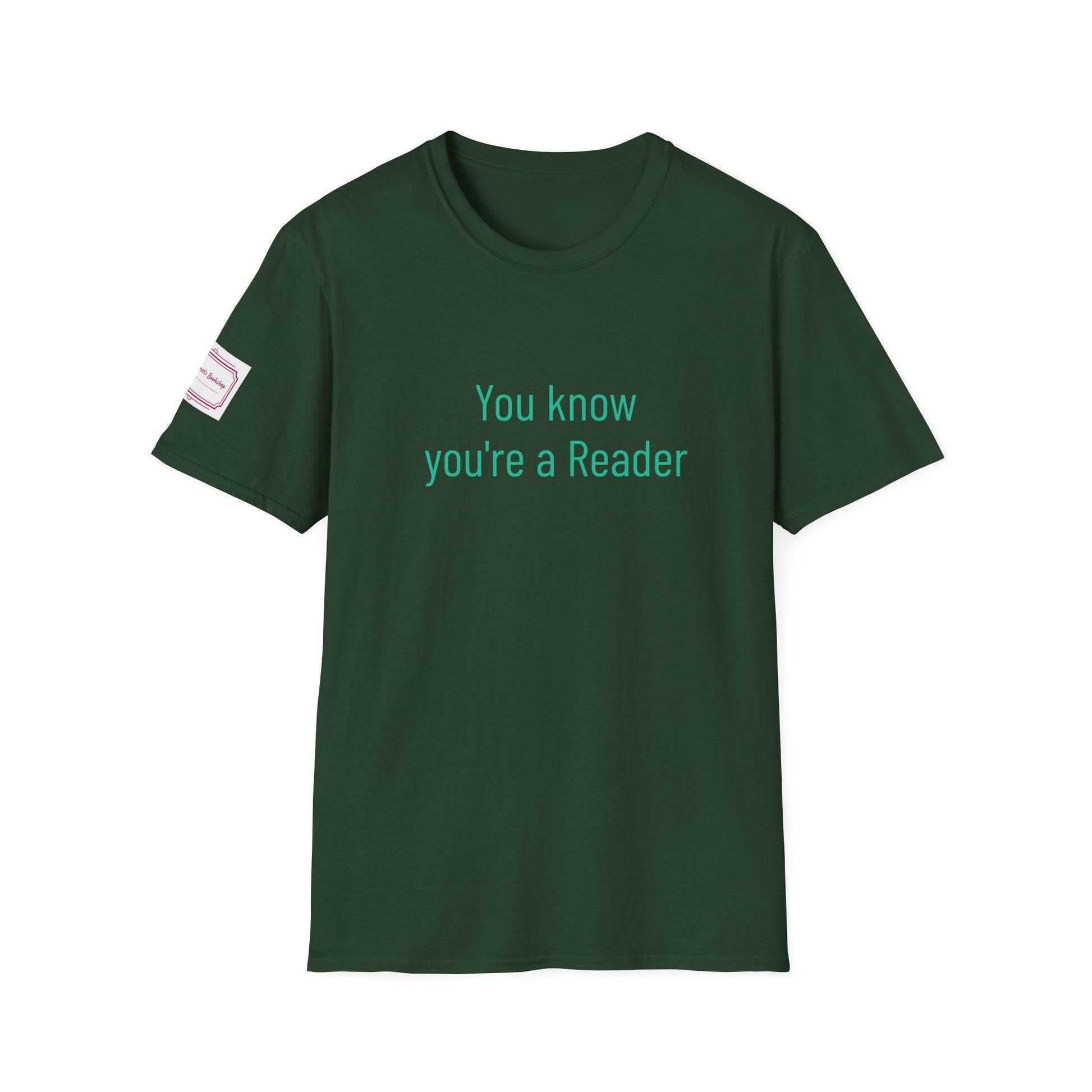 Inspirational Unisex Softstyle T-Shirt - 'You Know' Philosophical Design - The Dreamer's Bookshop.
