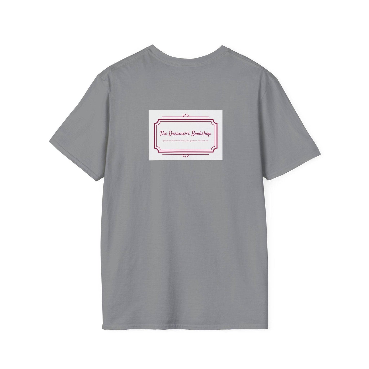 Unisex Softstyle T-Shirt - 'In our bookshop' - The Dreamer's Bookshop.