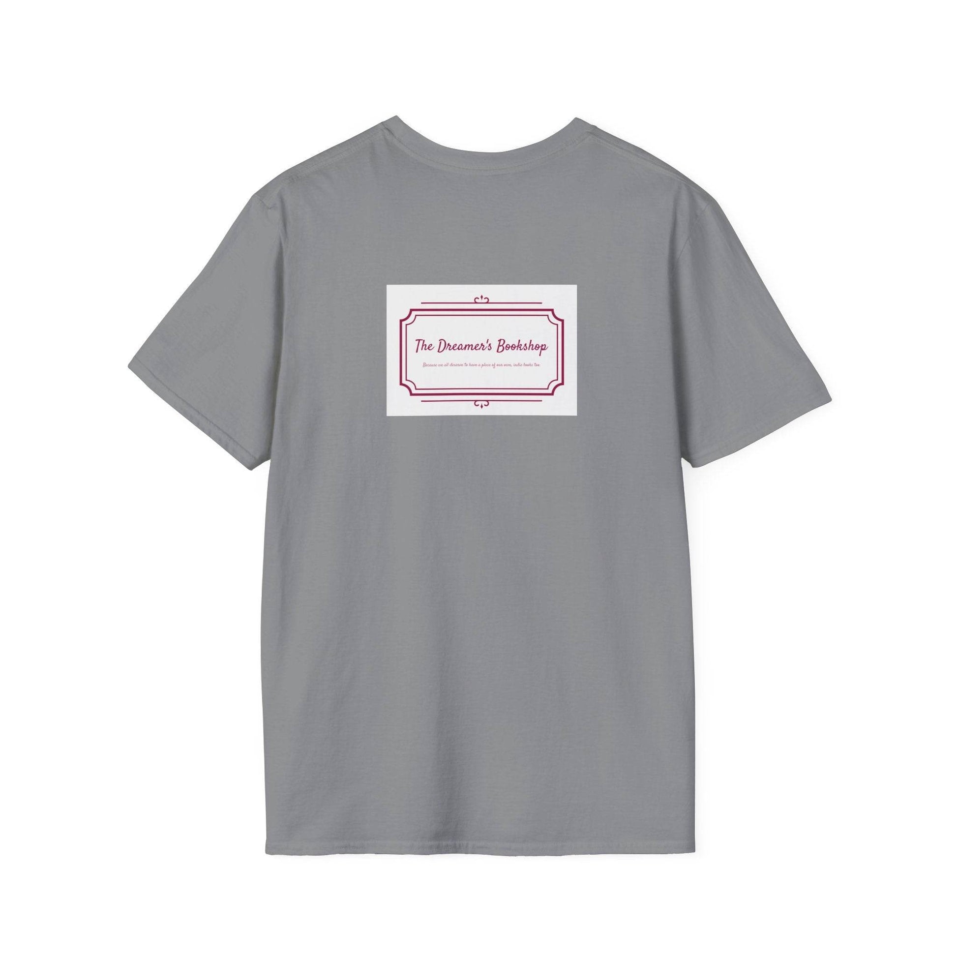 Unisex Softstyle T-Shirt - 'In our bookshop' - The Dreamer's Bookshop.