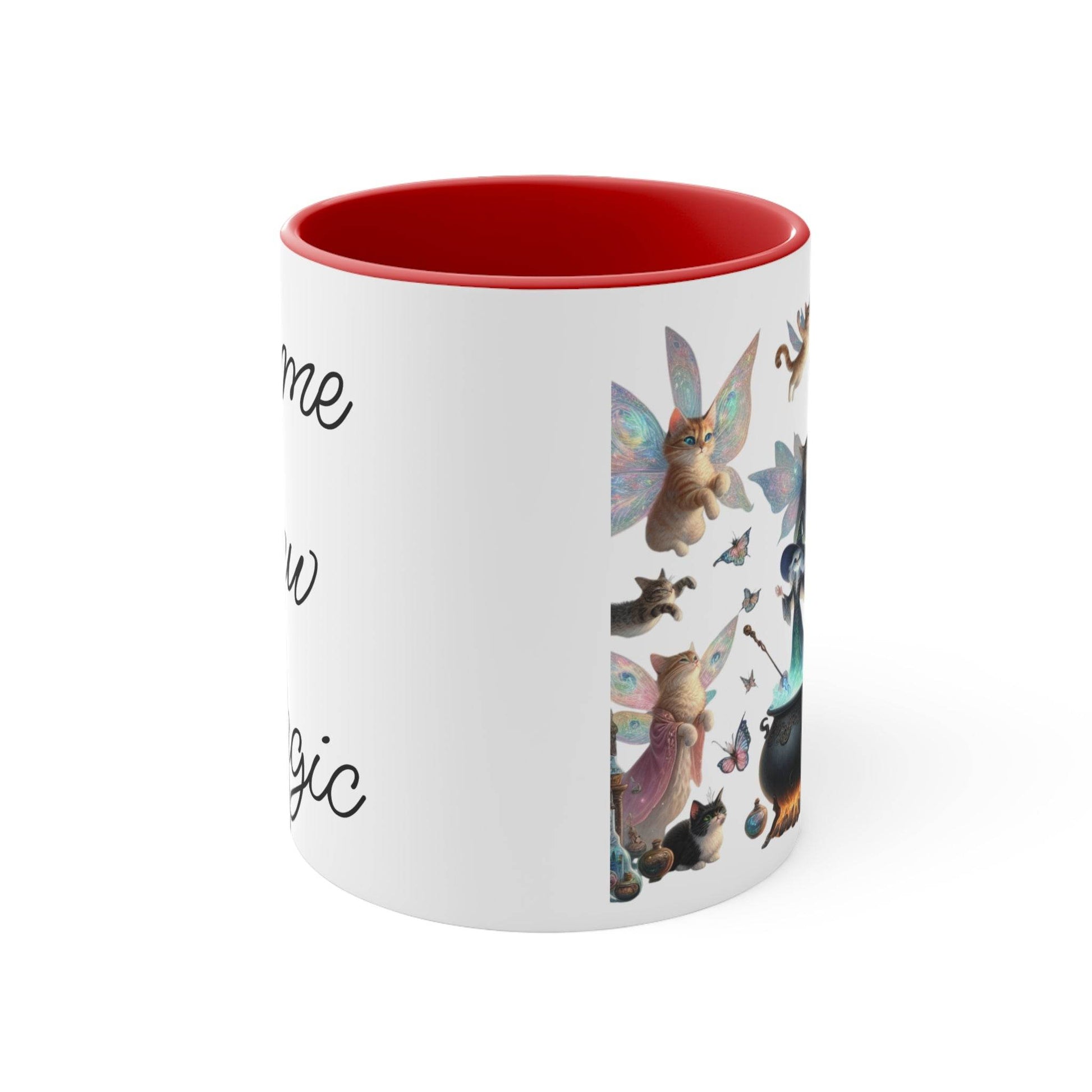 Funny Accent Mug - 11oz Home brew Magic Cats - The Dreamer's Bookshop.