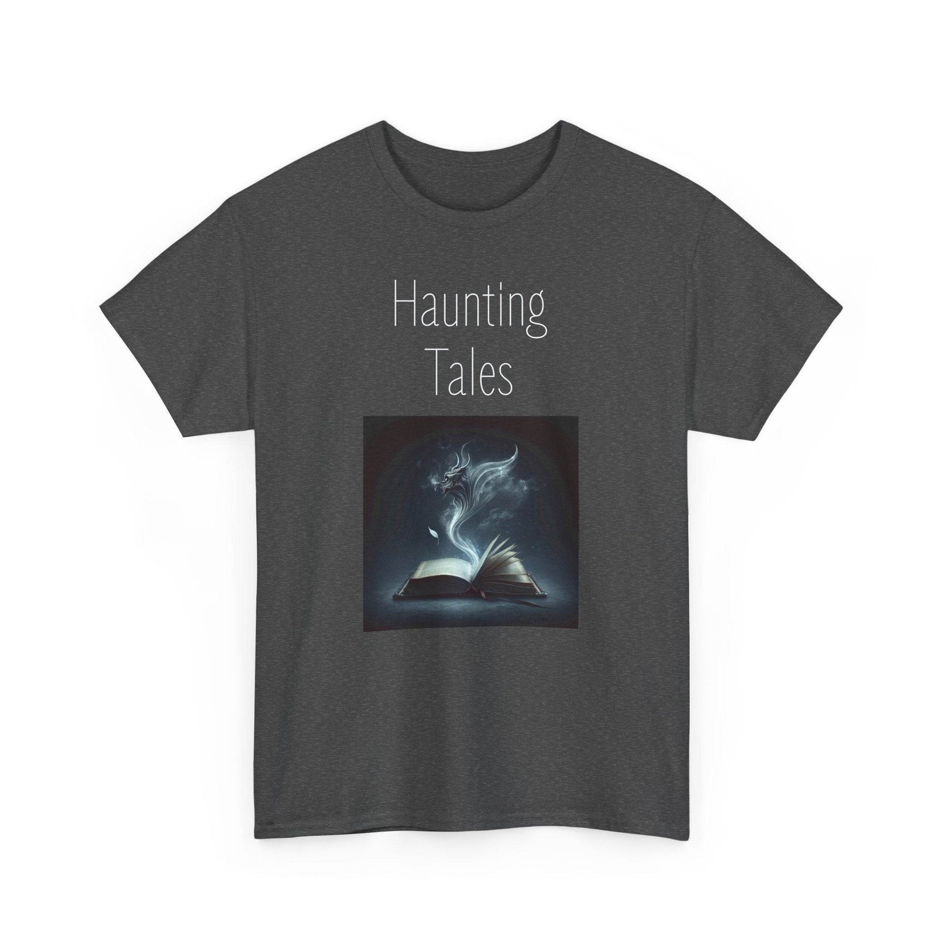 Haunting Tales - A Unisex Heavy Cotton Tee - Perfect Gift for Book Lovers - The Dreamer's Bookshop.
