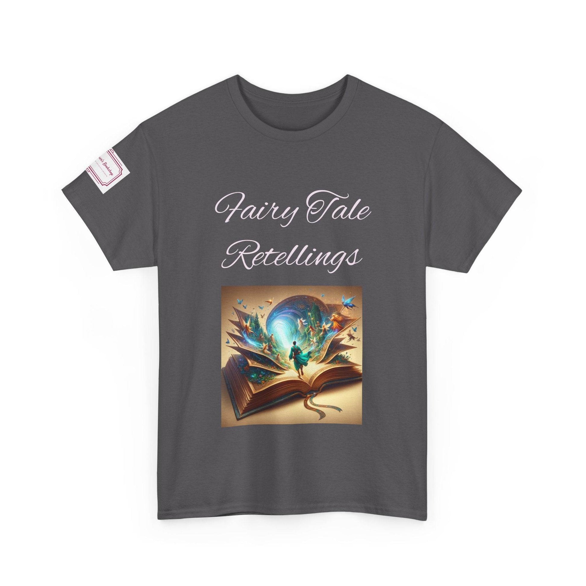 Fiction - Graphic Unisex Heavy Cotton Tee - Fairy Tale Retellings - The Dreamer's Bookshop.