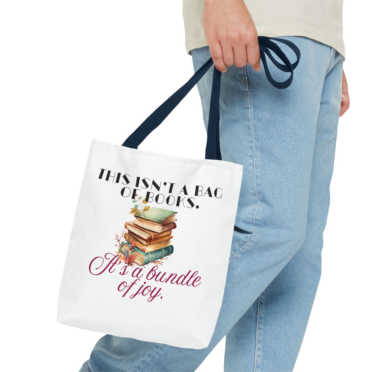 This isn't a Bag of Books - Tote Bag - Cozy Autumn Design