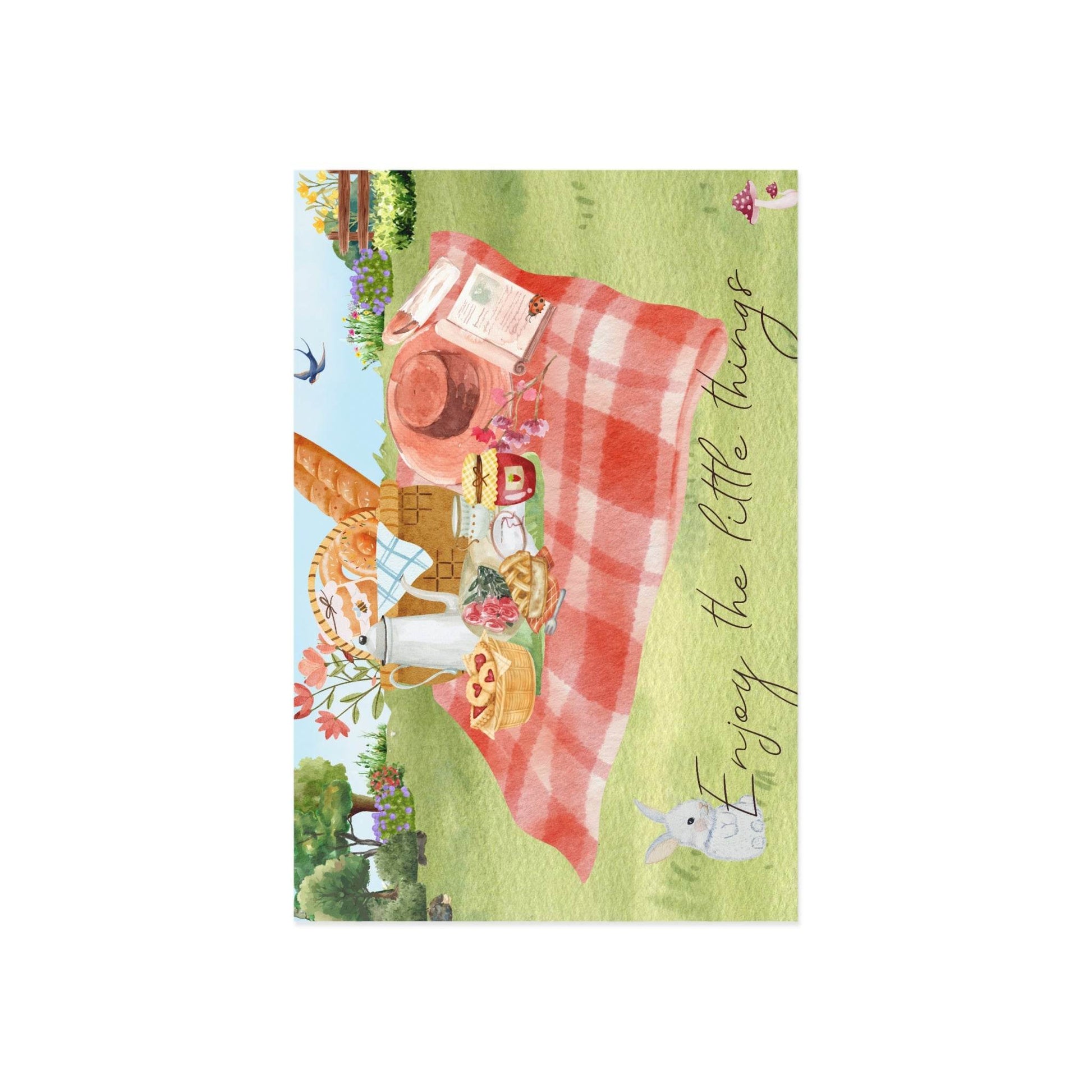 The Dreamer's Bookshop "Picknick" Enjoy the Little Things Card - The Dreamer's Bookshop.