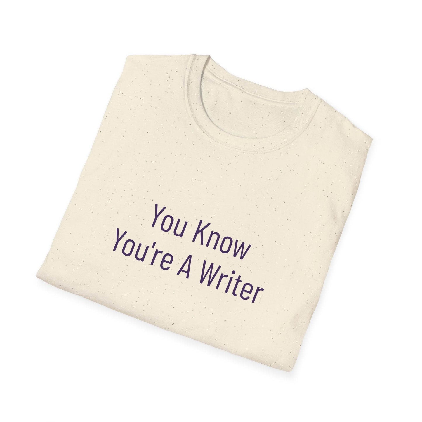 Unisex Softstyle T-Shirt - 'You Know' Philosophical - The Dreamer's Bookshop.