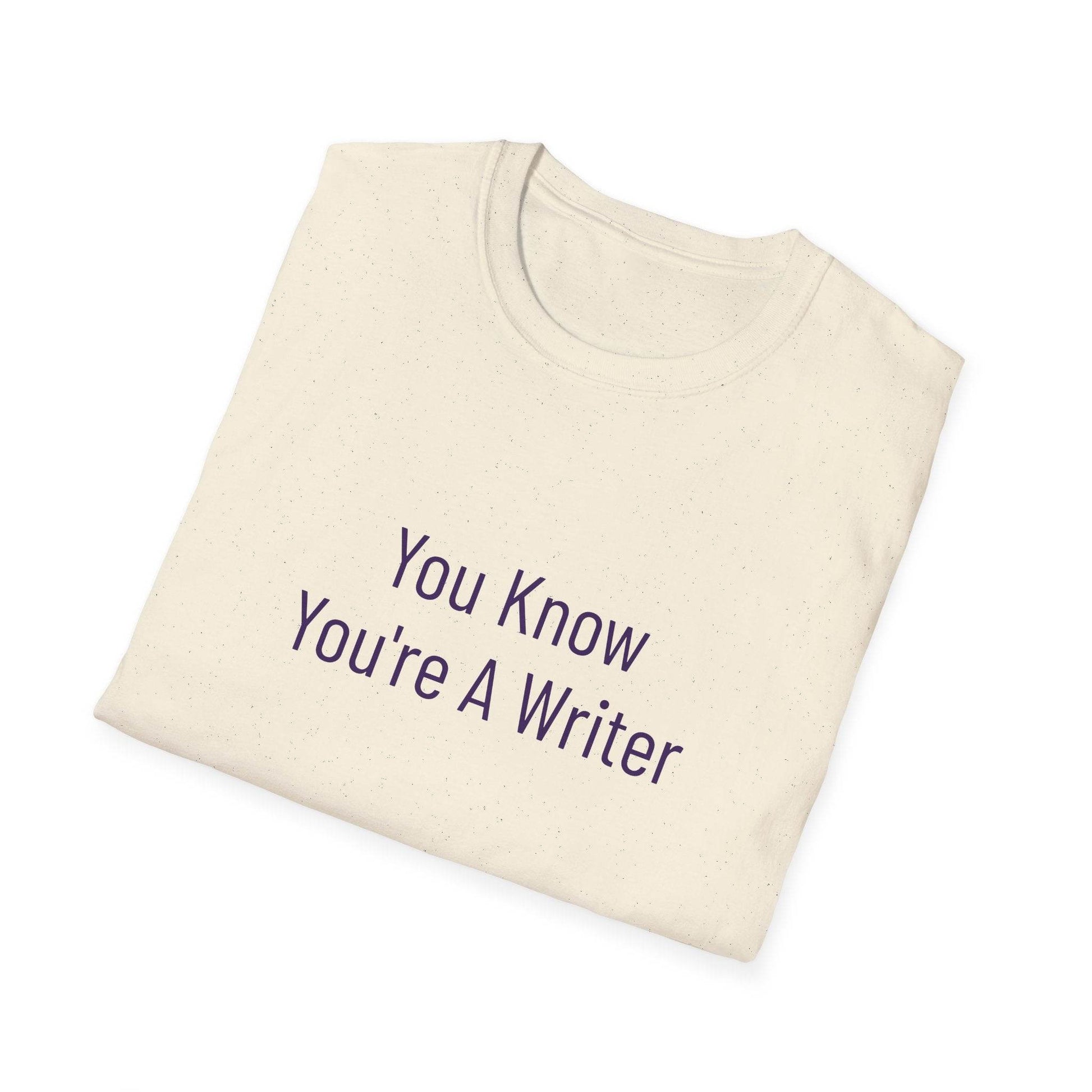 Unisex Softstyle T-Shirt - 'You Know' Philosophical - The Dreamer's Bookshop.
