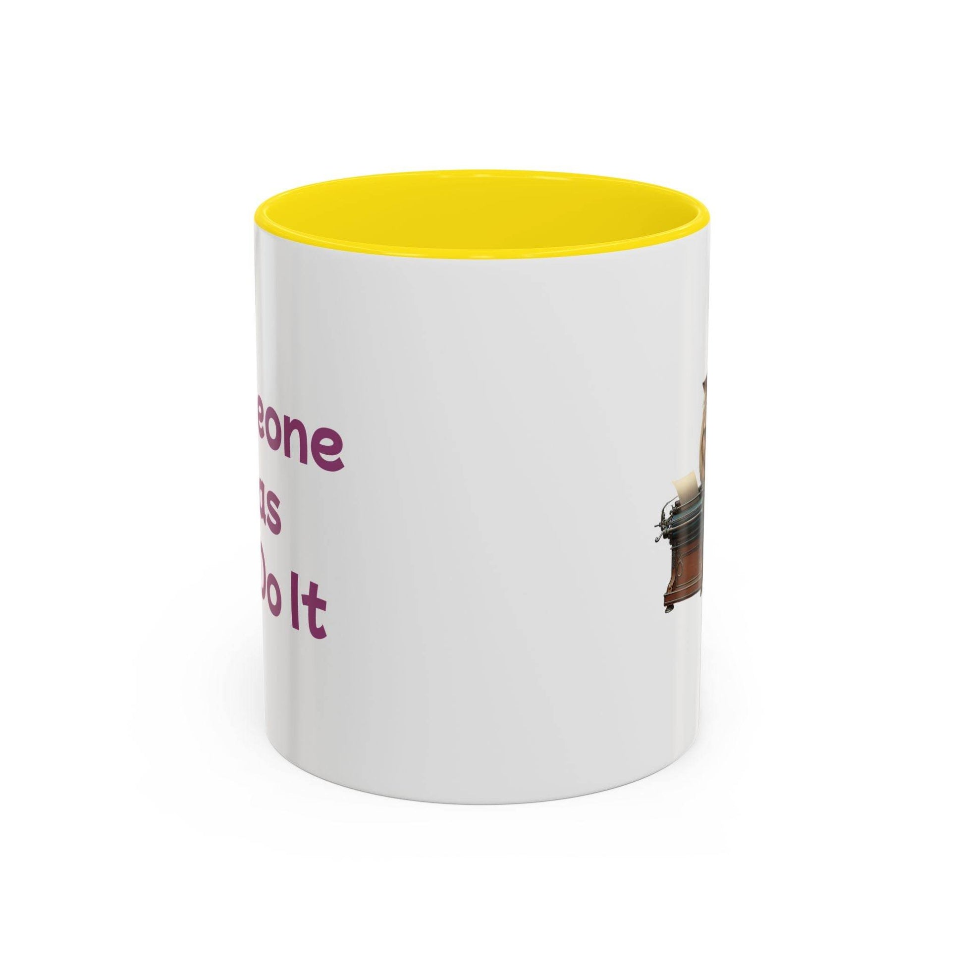Grumpy Writer Cat Coffee Mug - Cute Gift for Book Lovers - The Dreamer's Bookshop.