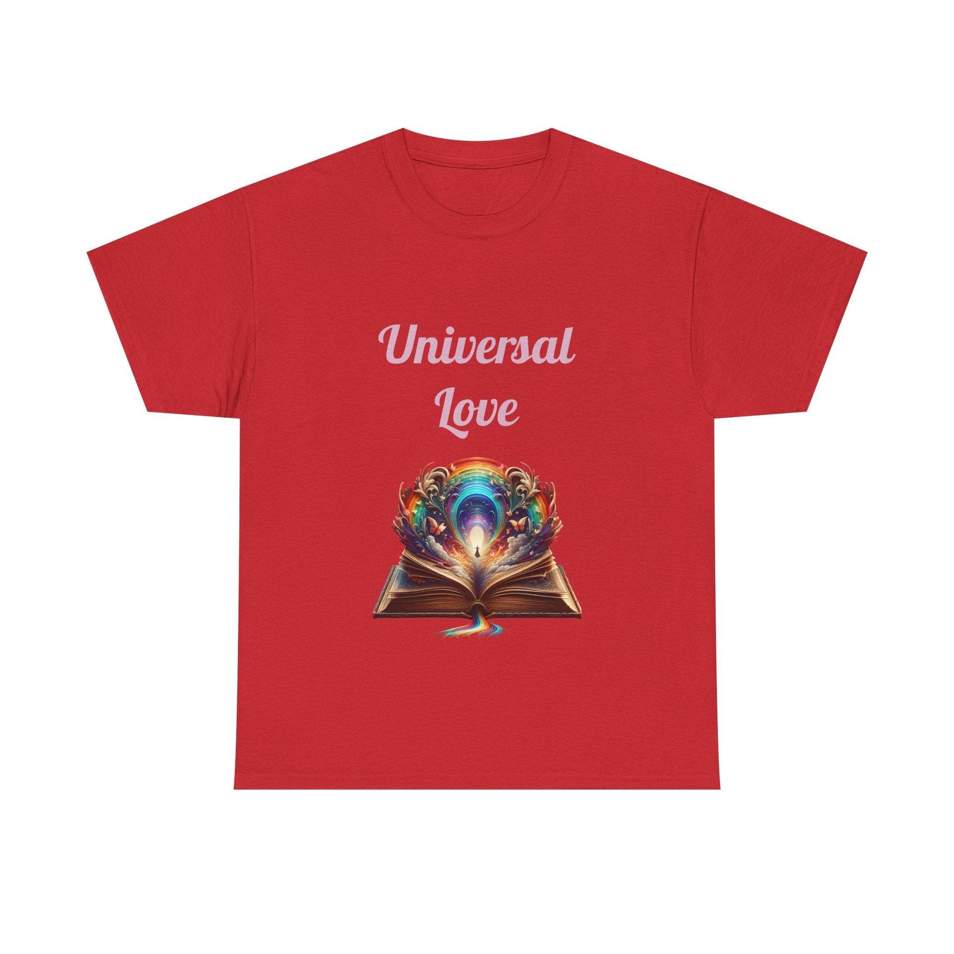 Universal Love - Unisex Heavy Cotton Tee - Queer Romance Books - The Dreamer's Bookshop.