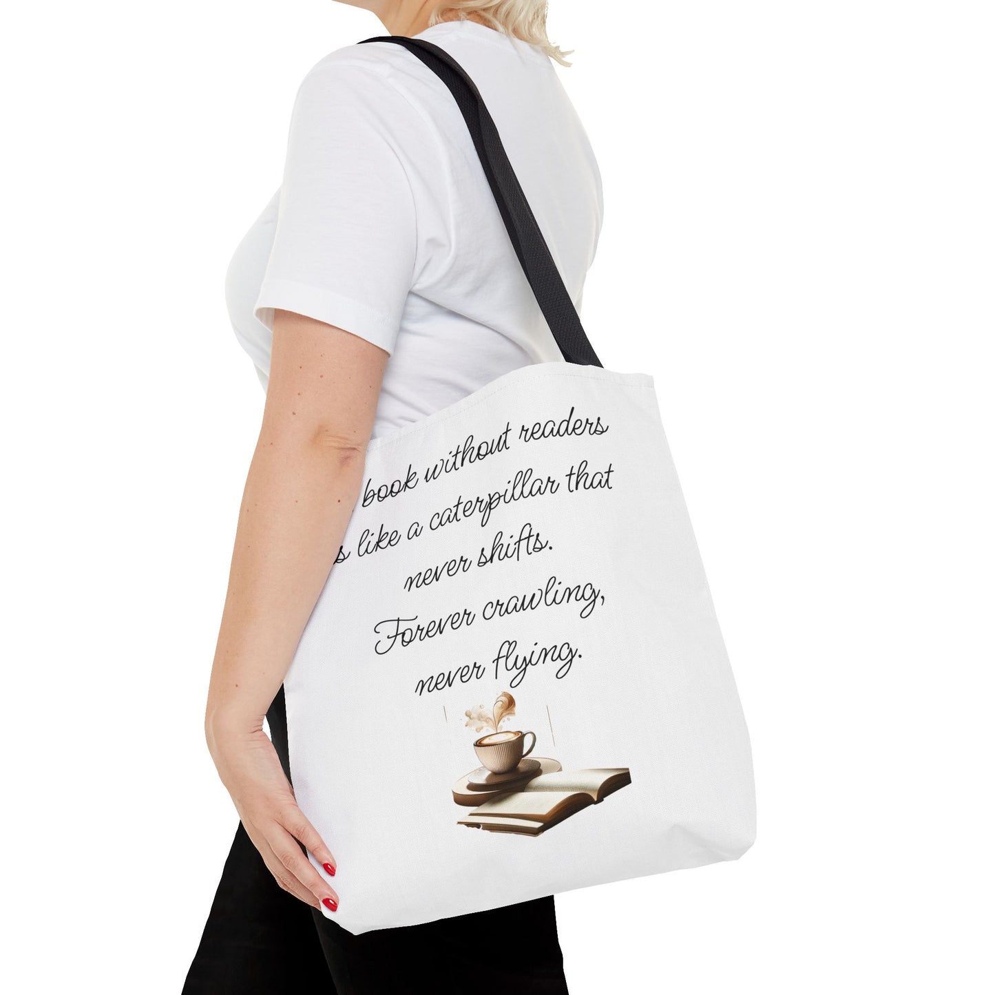 Literary Tote Bag – A book without readers