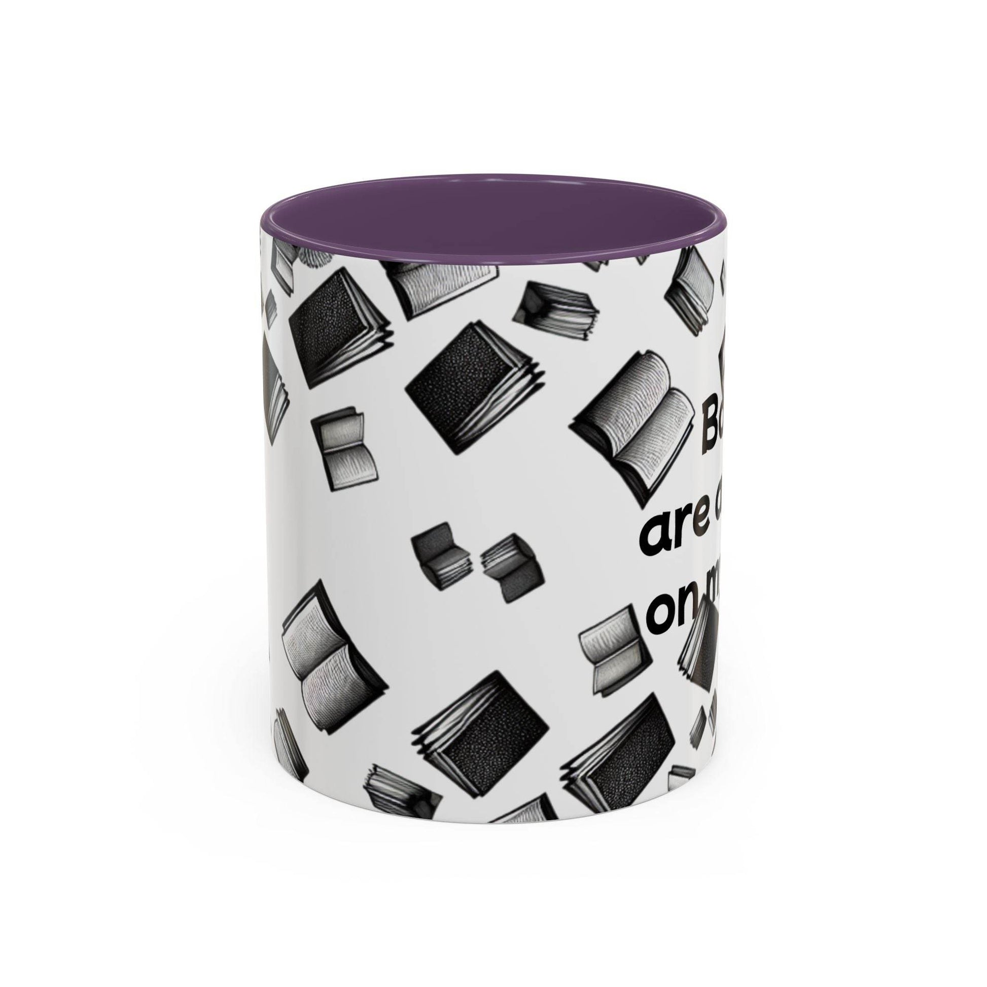 Books on My Mind Accent Coffee Mug - Perfect for Book Lovers - The Dreamer's Bookshop.