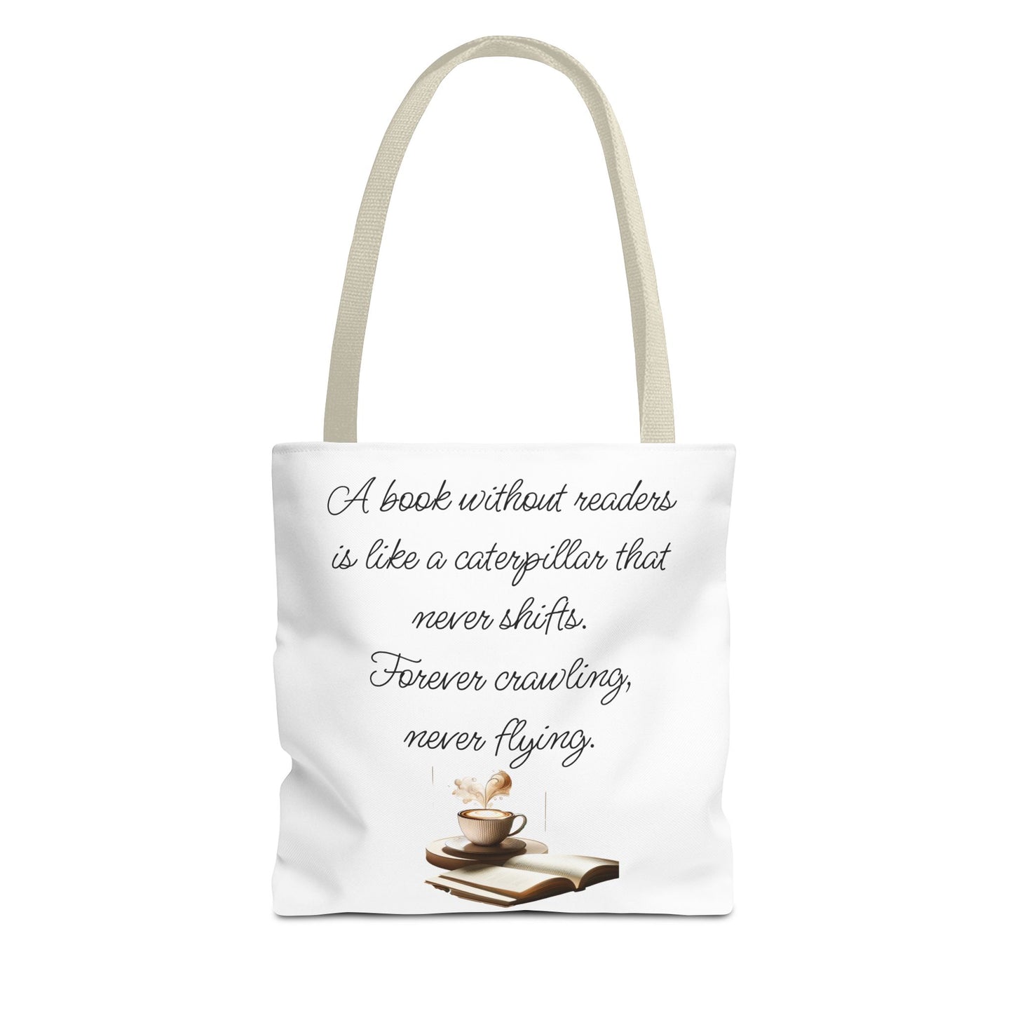 Literary Tote Bag – A book without readers