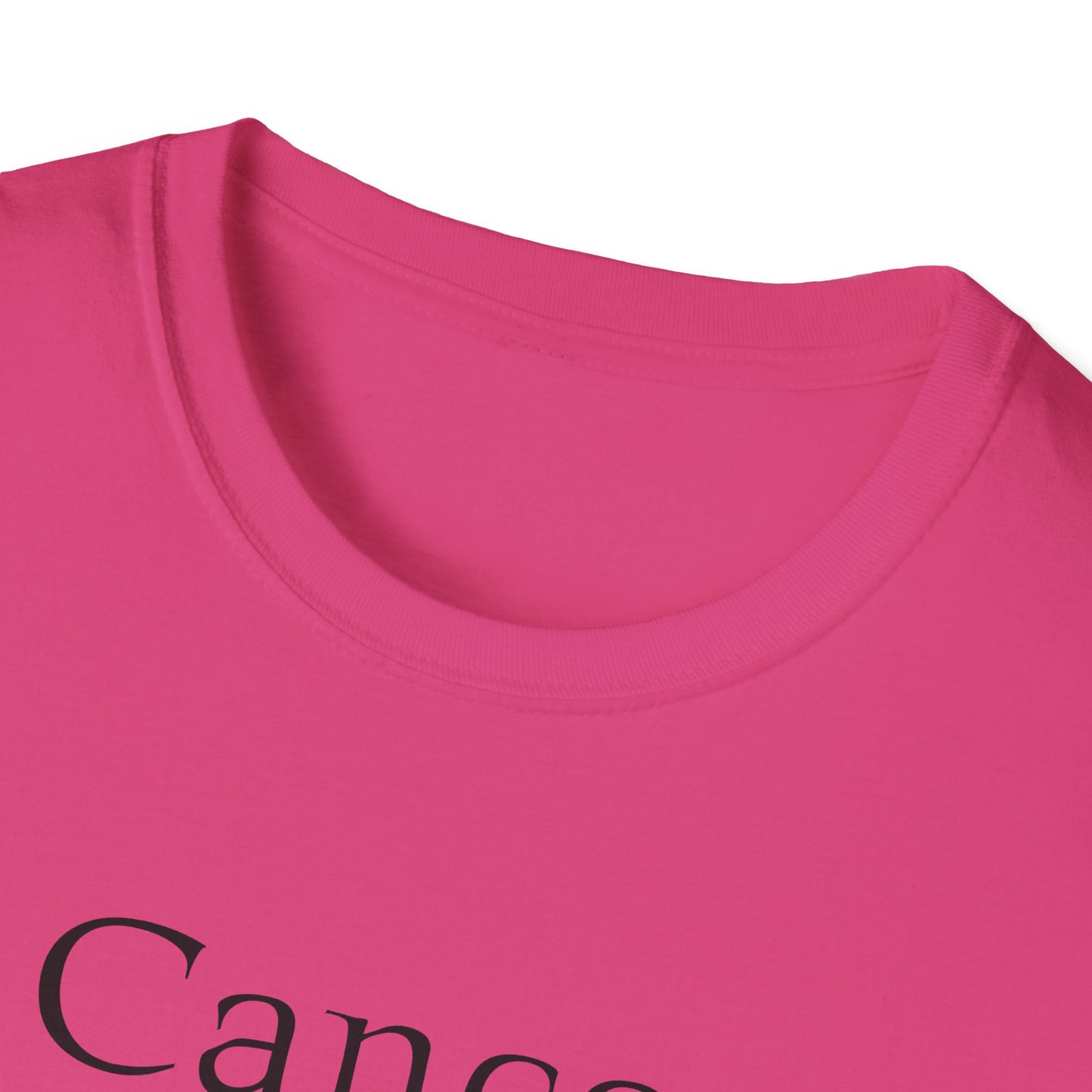 Cancer Warrior Unisex Softstyle T-Shirt - Empowering Battle for Women's Health
