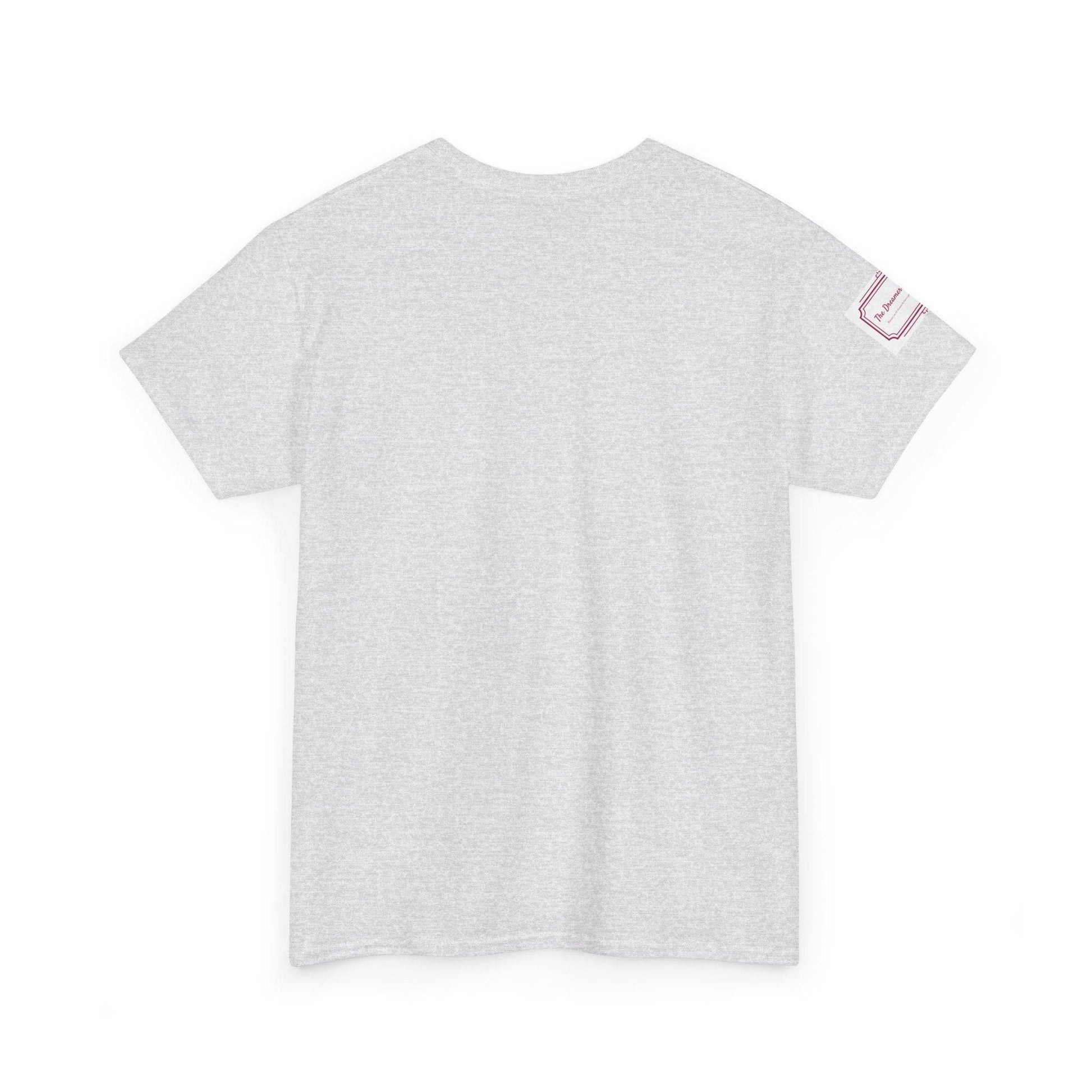 Library, Fantasy, Reality - Graphic Unisex Heavy Cotton Tee - Book Lovers - The Dreamer's Bookshop.