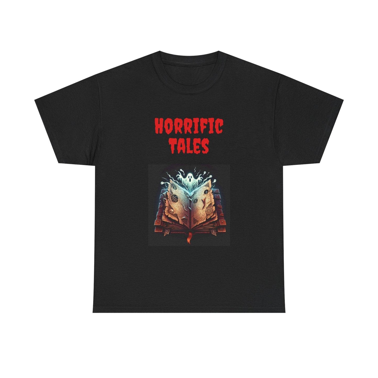 Horrific Tales - A Unisex Heavy Cotton Tee - Perfect for Book Lovers - The Dreamer's Bookshop.