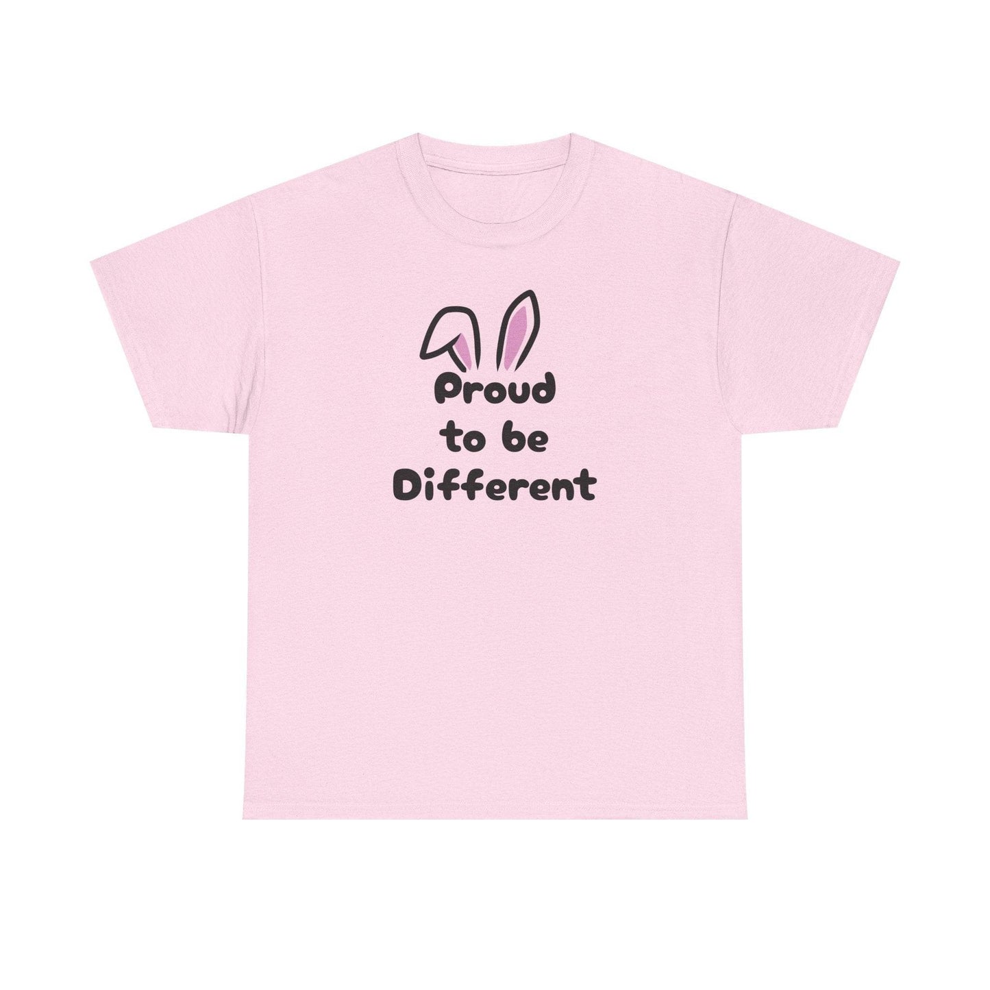 Proud to Be Different Unisex Heavy Cotton Tee - Celebrate Individuality - The Dreamer's Bookshop.