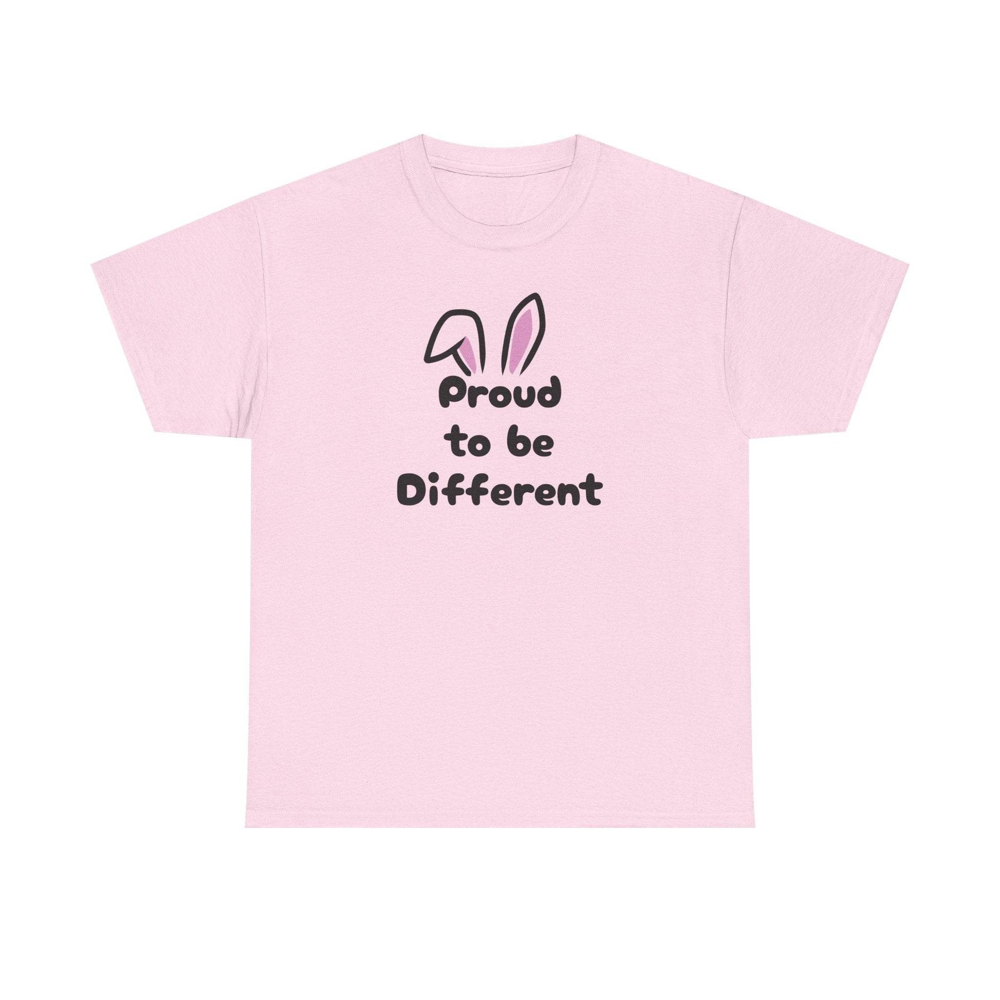Proud to Be Different Unisex Heavy Cotton Tee - Celebrate Individuality - The Dreamer's Bookshop.