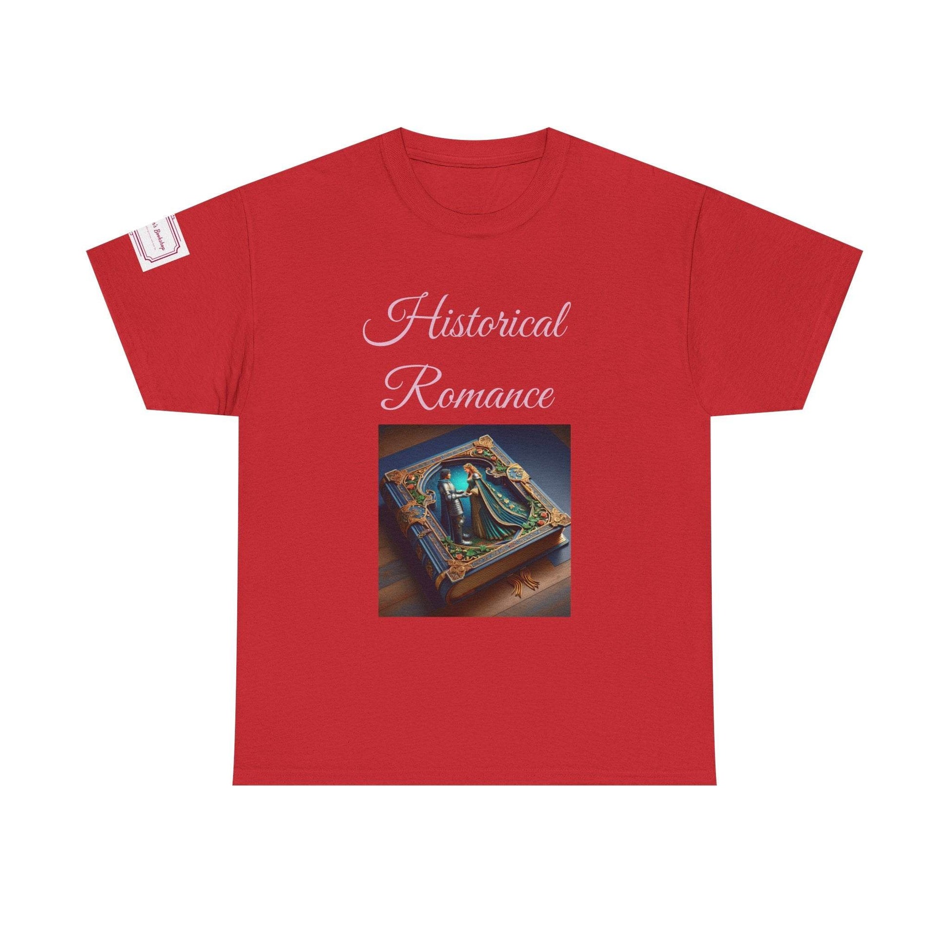 Fiction - Graphic Unisex Heavy Cotton Tee - Historical Romance - The Dreamer's Bookshop.