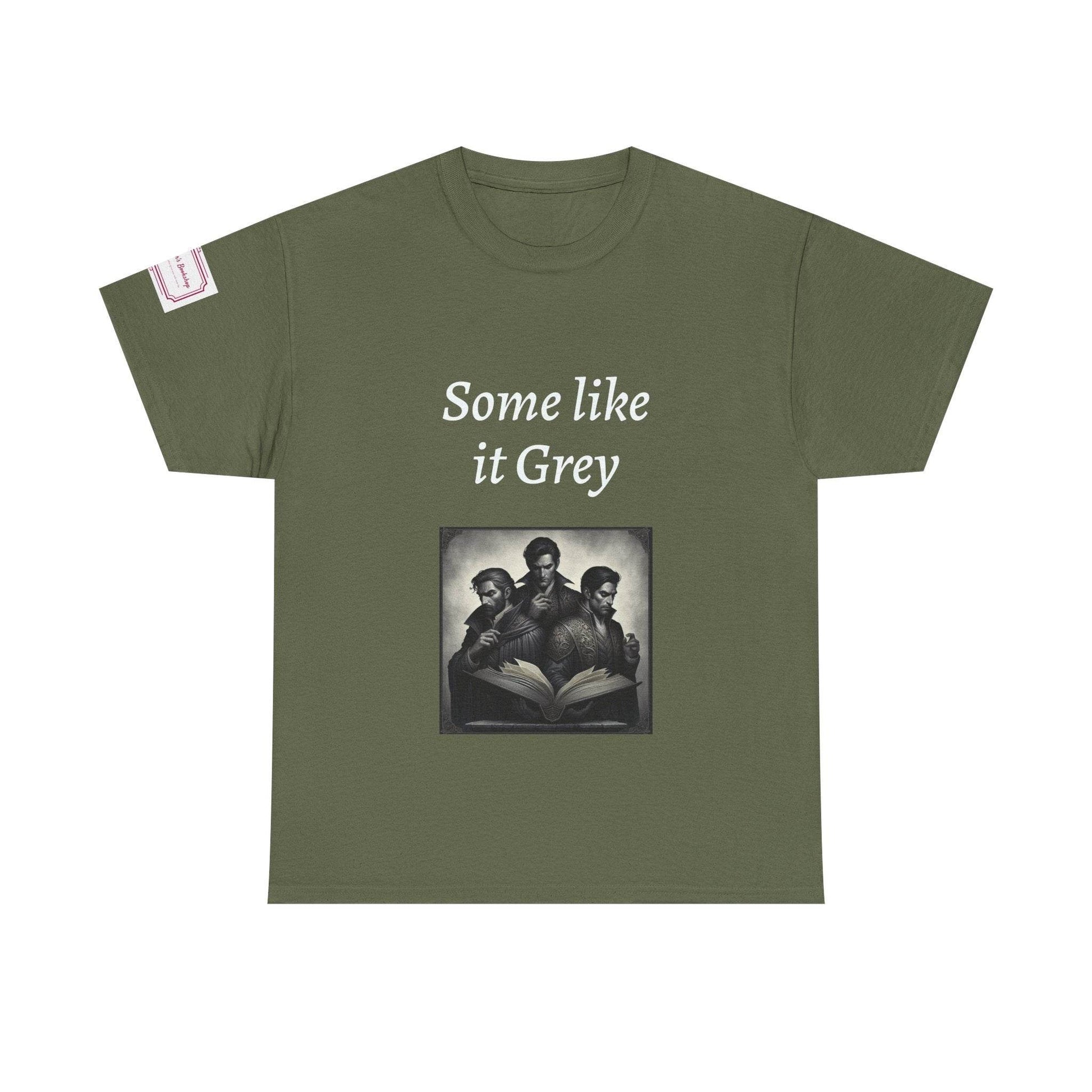 Like it Grey - Graphic Unisex Heavy Cotton Tee - Dark Romance - The Dreamer's Bookshop.