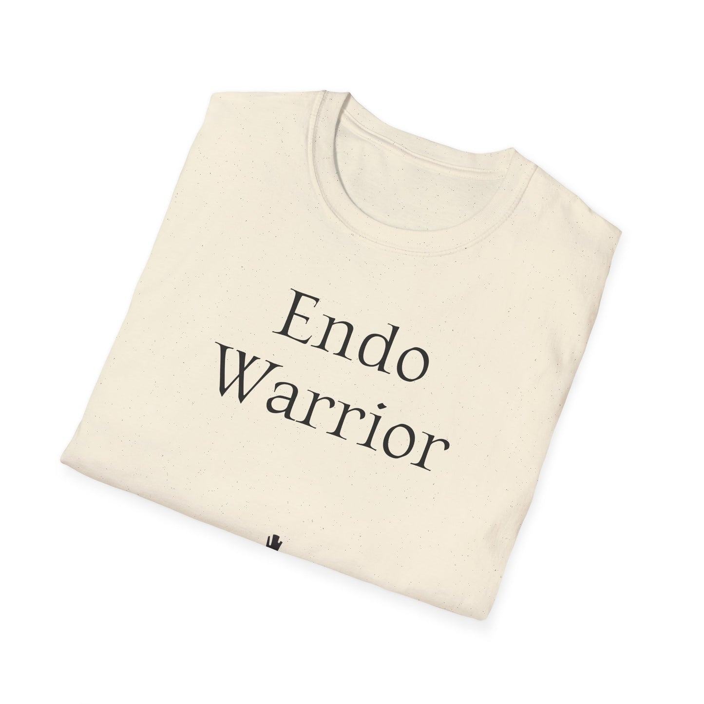 Endometriosis Warrior Unisex Softstyle T-Shirt - Empowering Graphic Tee for Women's Health Awareness
