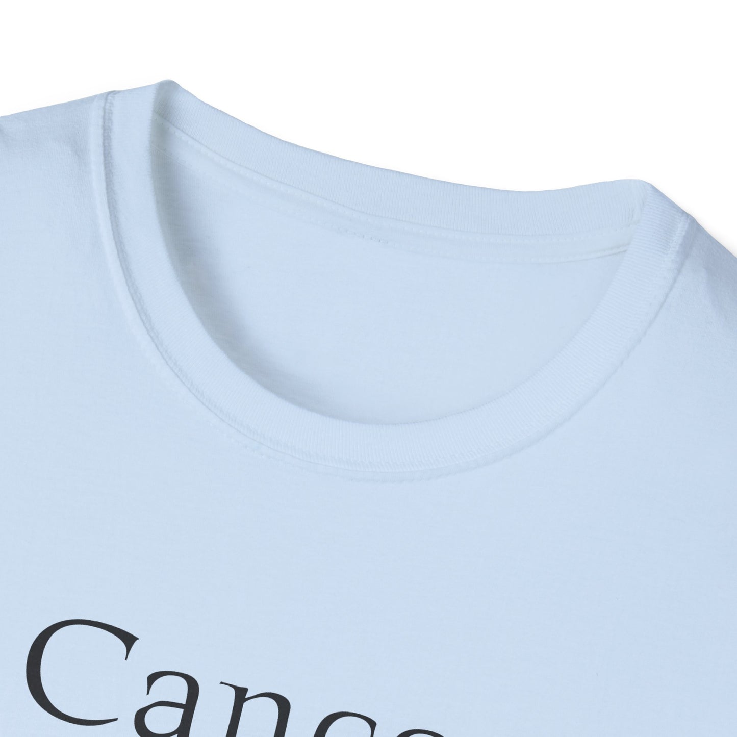 Cancer Warrior Unisex Softstyle T-Shirt - Empowering Battle for Women's Health