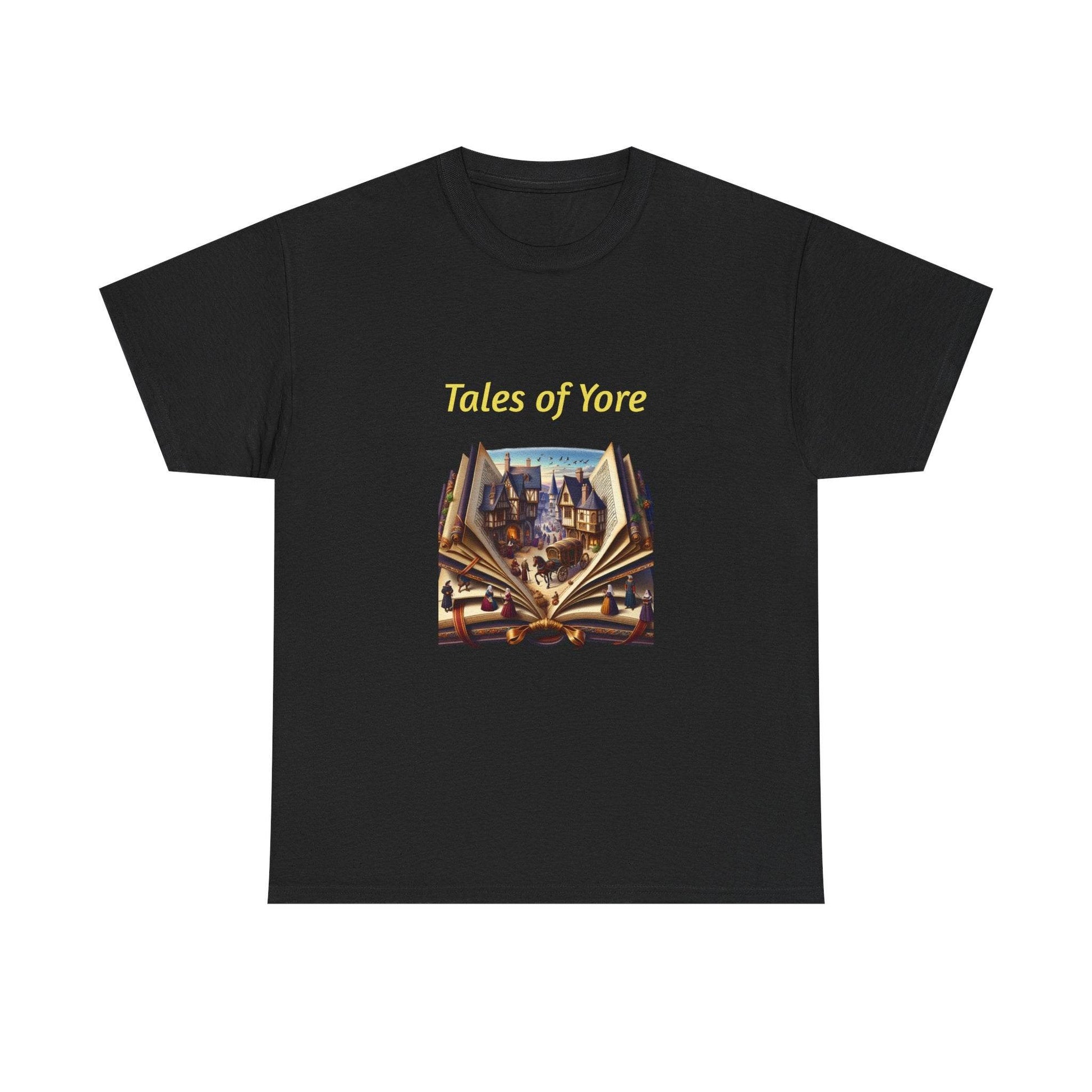 Tales of Yore - Graphic Tee - Unisex Heavy Cotton T-Shirt Historical Books - The Dreamer's Bookshop.