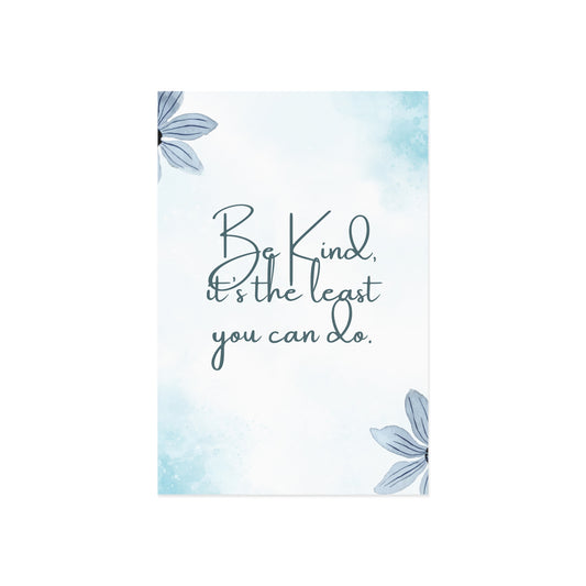 The Dreamer's Bookshop - Positive Affirmation Card "Be Kind" - The Dreamer's Bookshop.