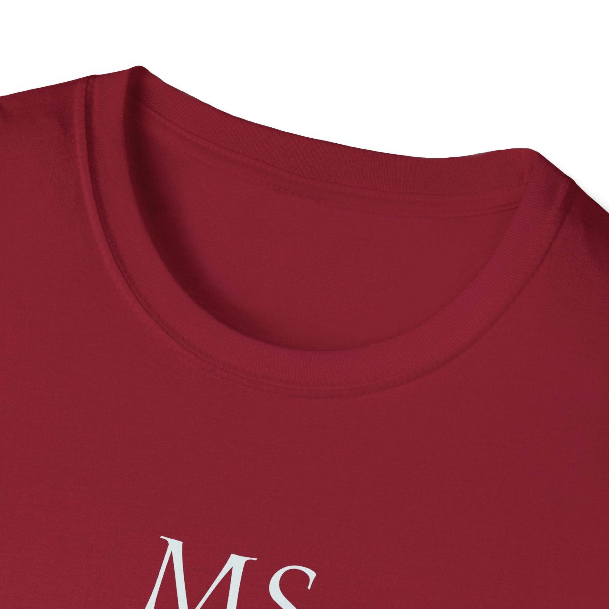 M.S. Warrior Unisex Softstyle T-Shirt - Empowering Battle for Women's Health - The Dreamer's Bookshop.