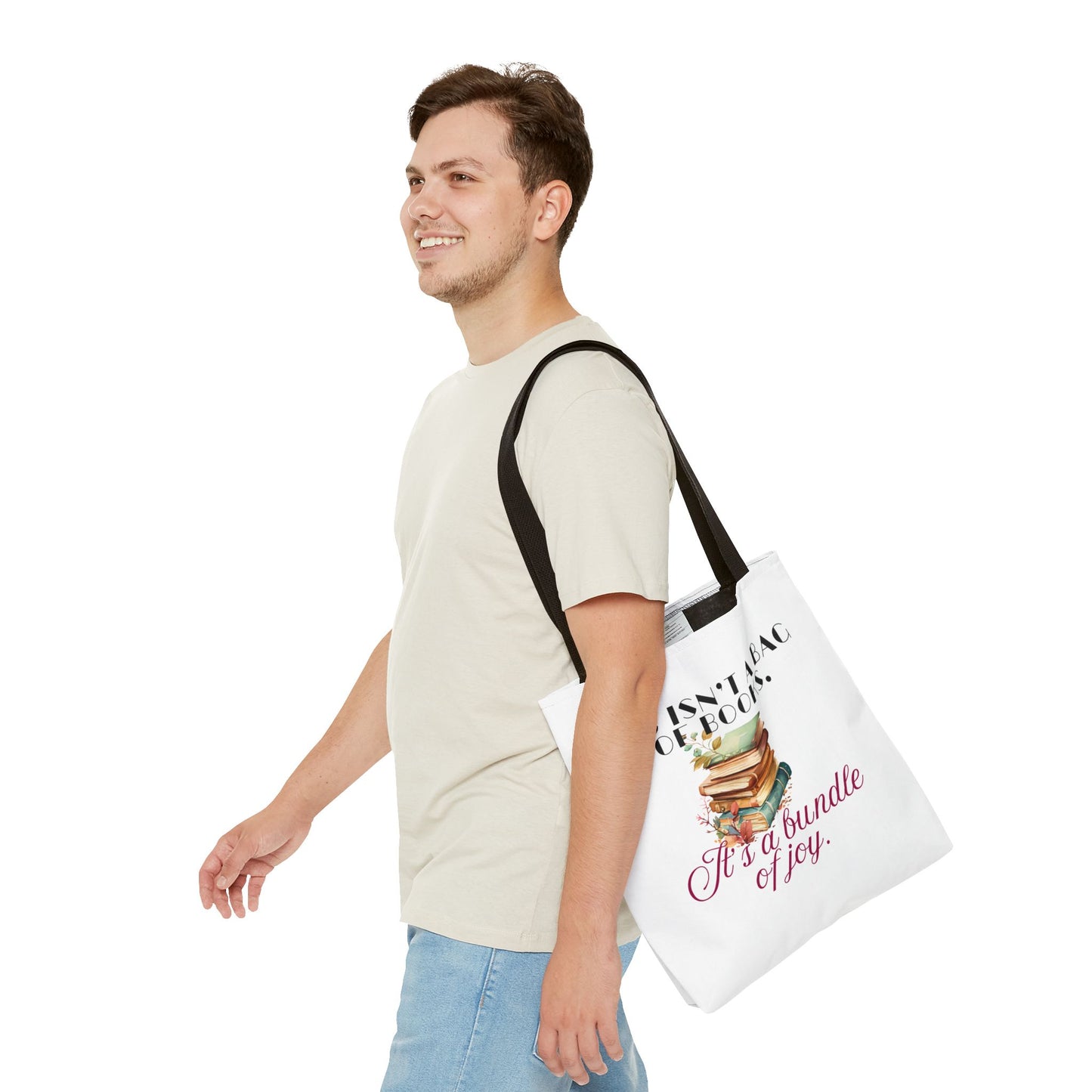 This isn't a Bag of Books - Tote Bag - Cozy Autumn Design