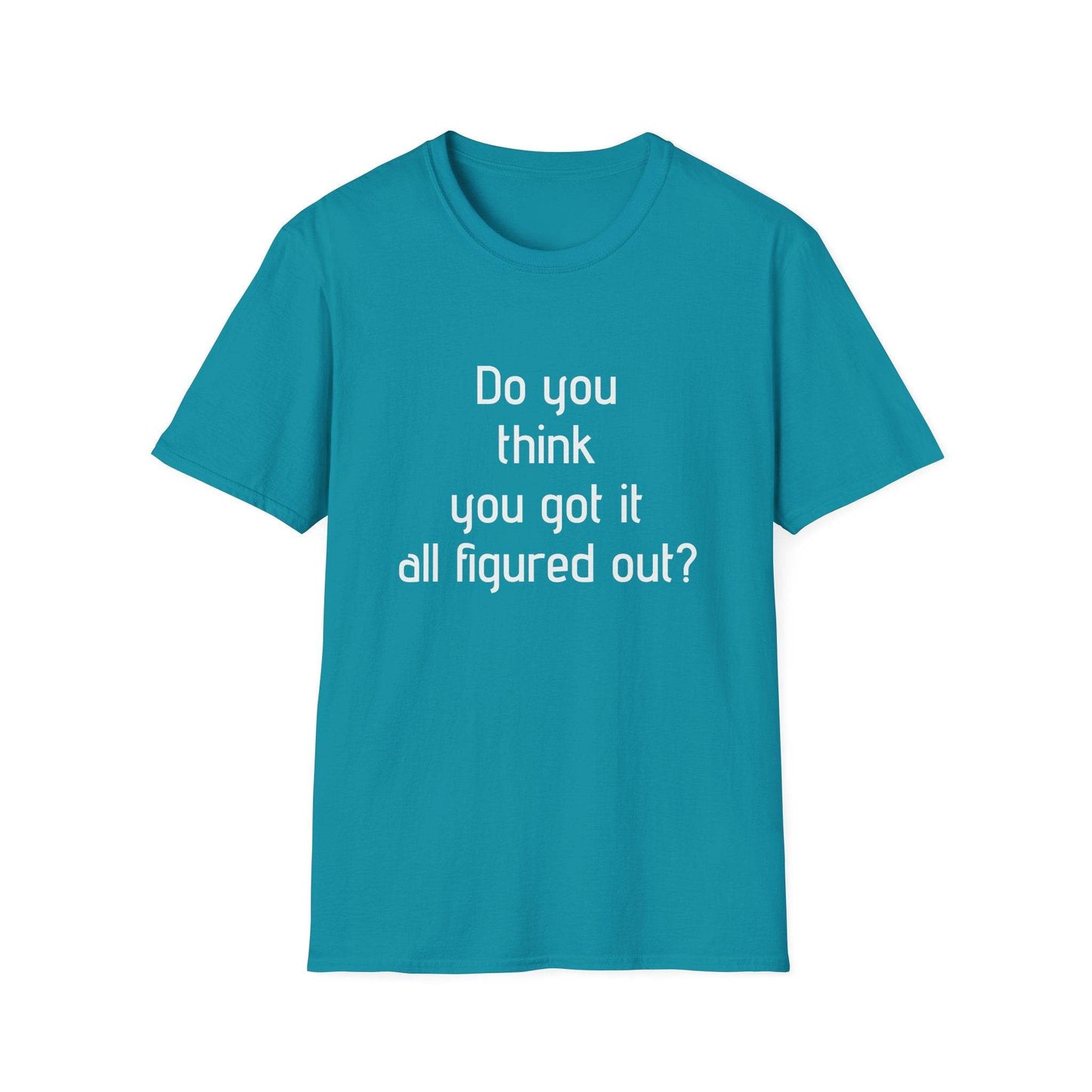Unisex Softstyle T-Shirt - 'Think Again' - The Dreamer's Bookshop.