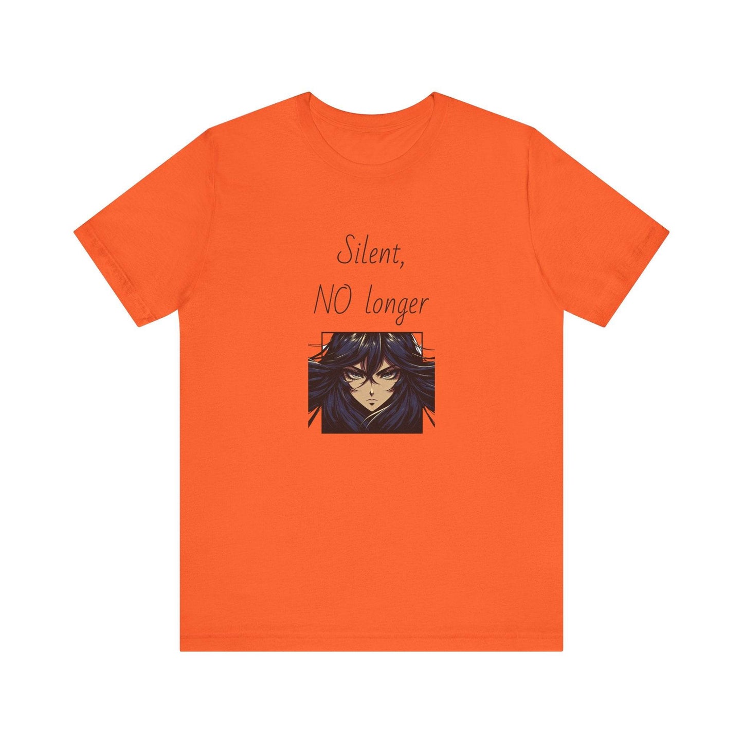 Silent, NO longer Inspirational T-Shirt | Unisex Short Sleeve Tee - The Dreamer's Bookshop.