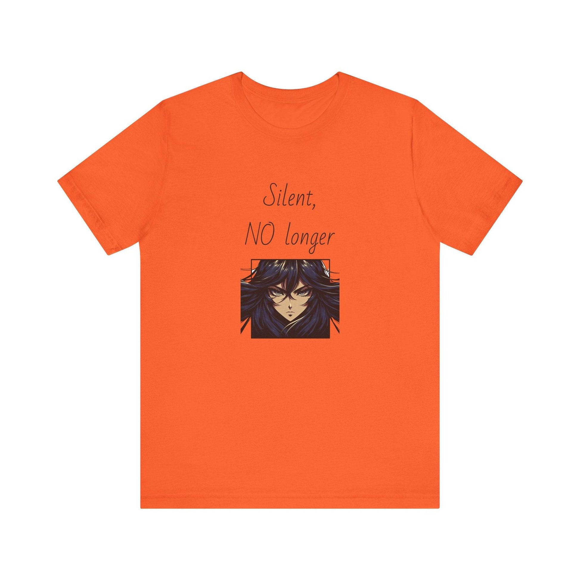 Silent, NO longer Inspirational T-Shirt | Unisex Short Sleeve Tee - The Dreamer's Bookshop.