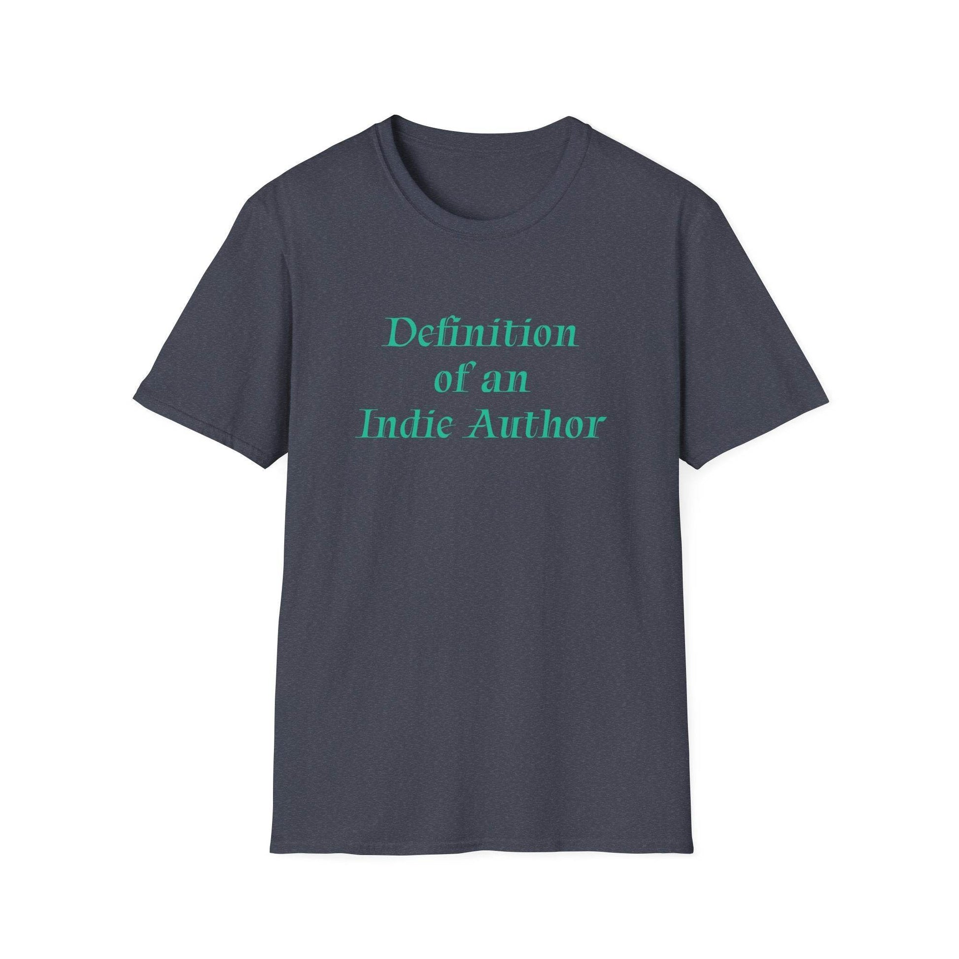 Unisex Softstyle T-Shirt - 'Indie Author' Inspirational - The Dreamer's Bookshop.