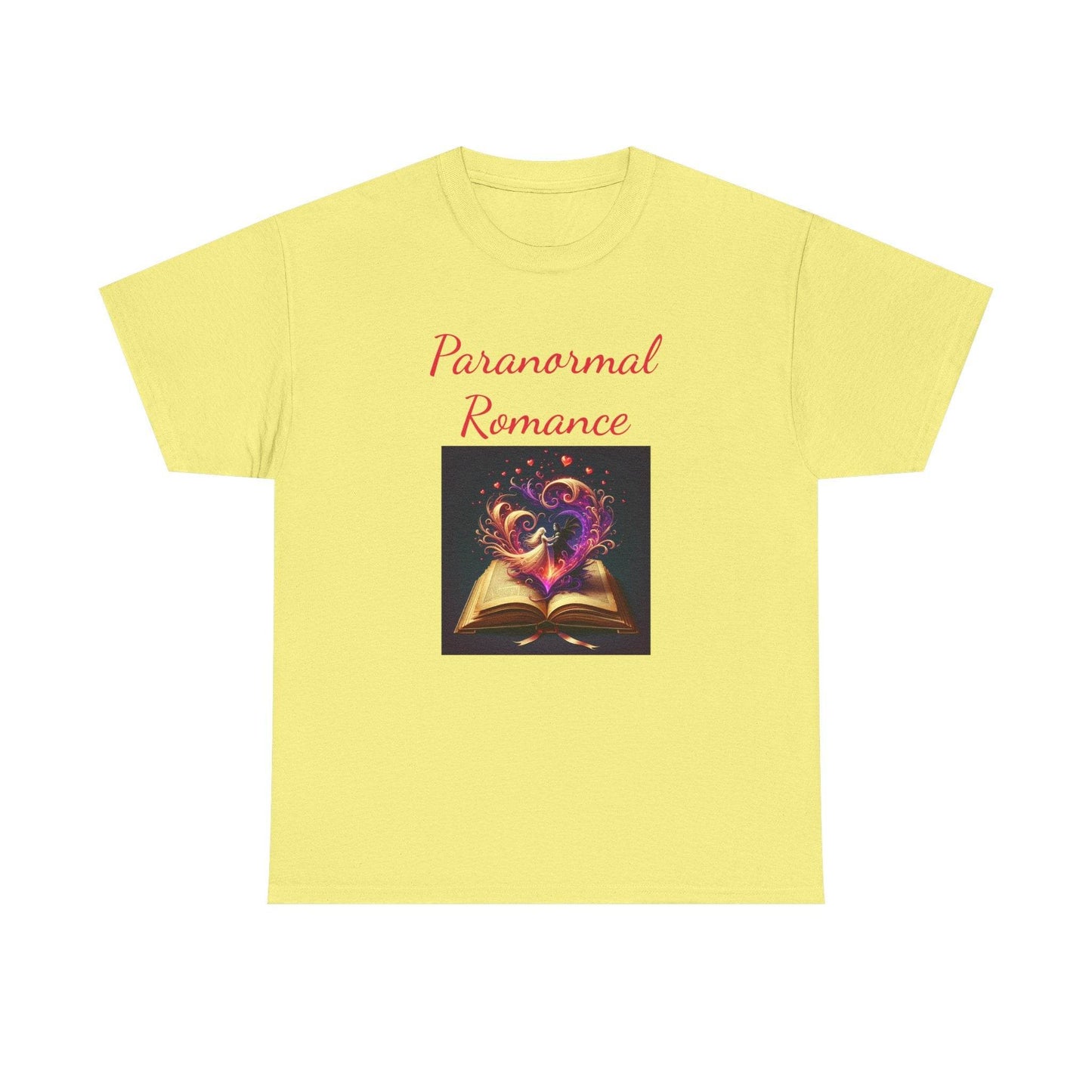 Fiction - Graphic Tee - Unisex Heavy Cotton T-Shirt Paranormal Romance - The Dreamer's Bookshop.