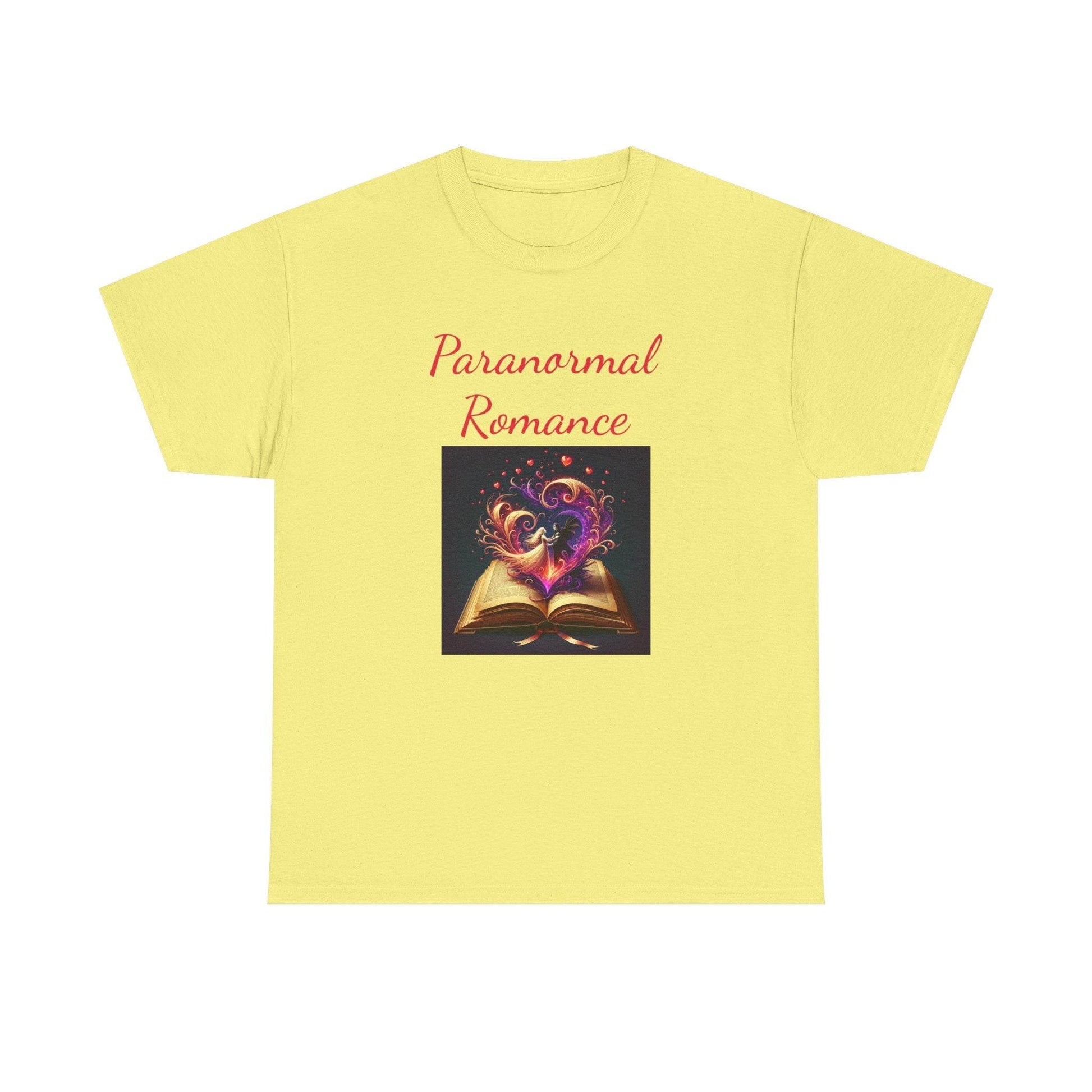 Fiction - Graphic Tee - Unisex Heavy Cotton T-Shirt Paranormal Romance - The Dreamer's Bookshop.