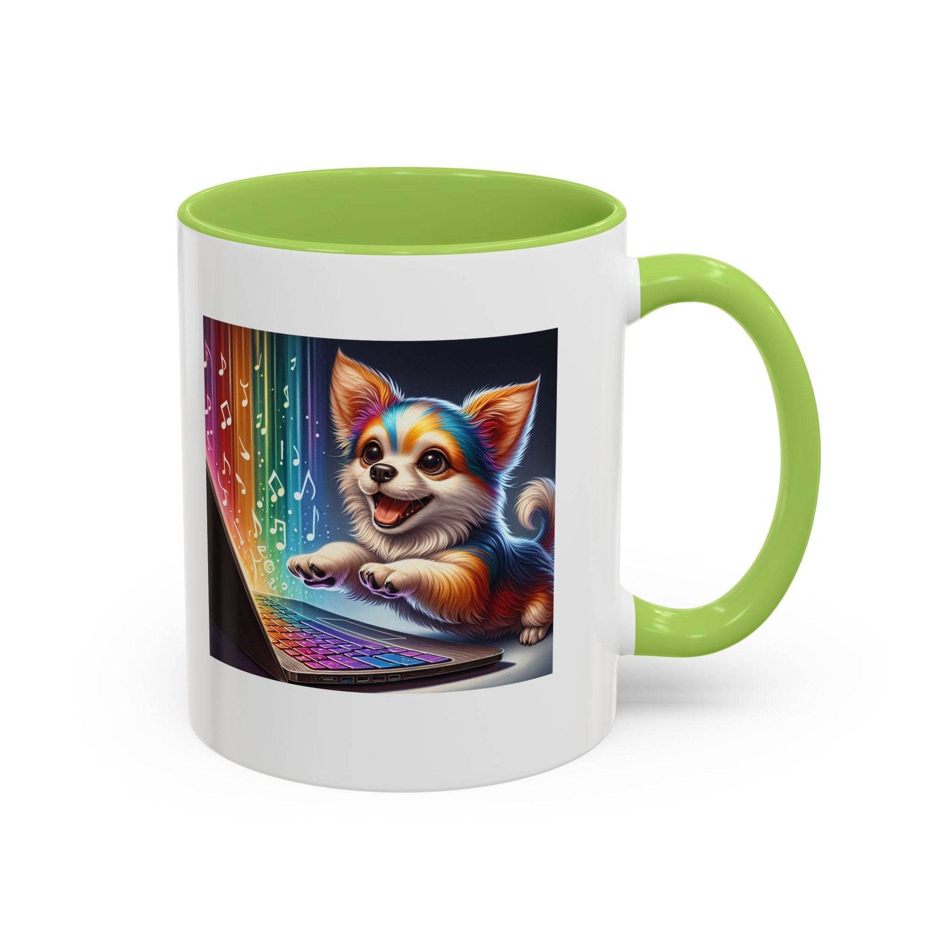 Playful Dog Writer Coffee Mug - Cute Gift for Book Lovers - The Dreamer's Bookshop.