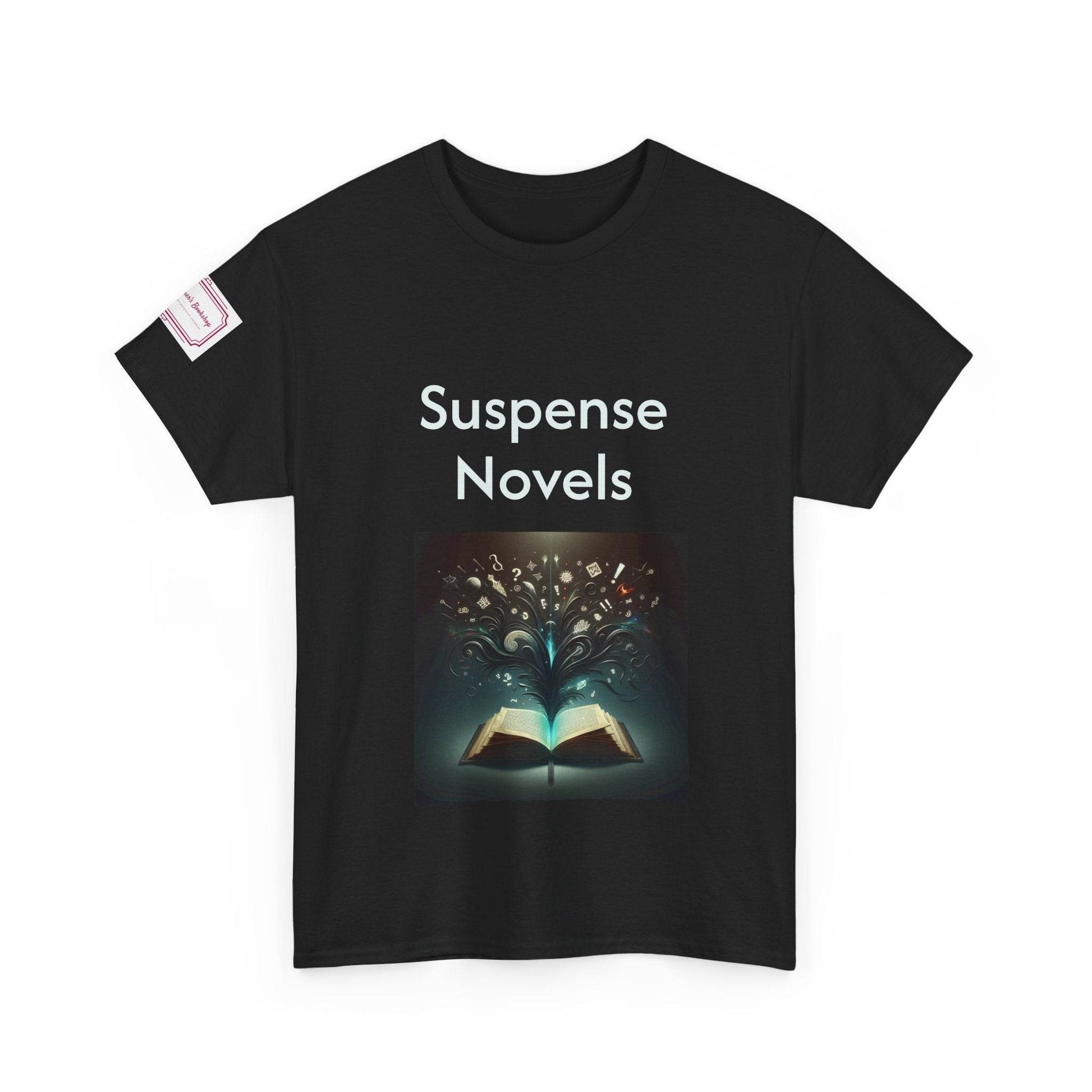 Fiction - Graphic Unisex Heavy Cotton Tee - Suspense Novels - The Dreamer's Bookshop.