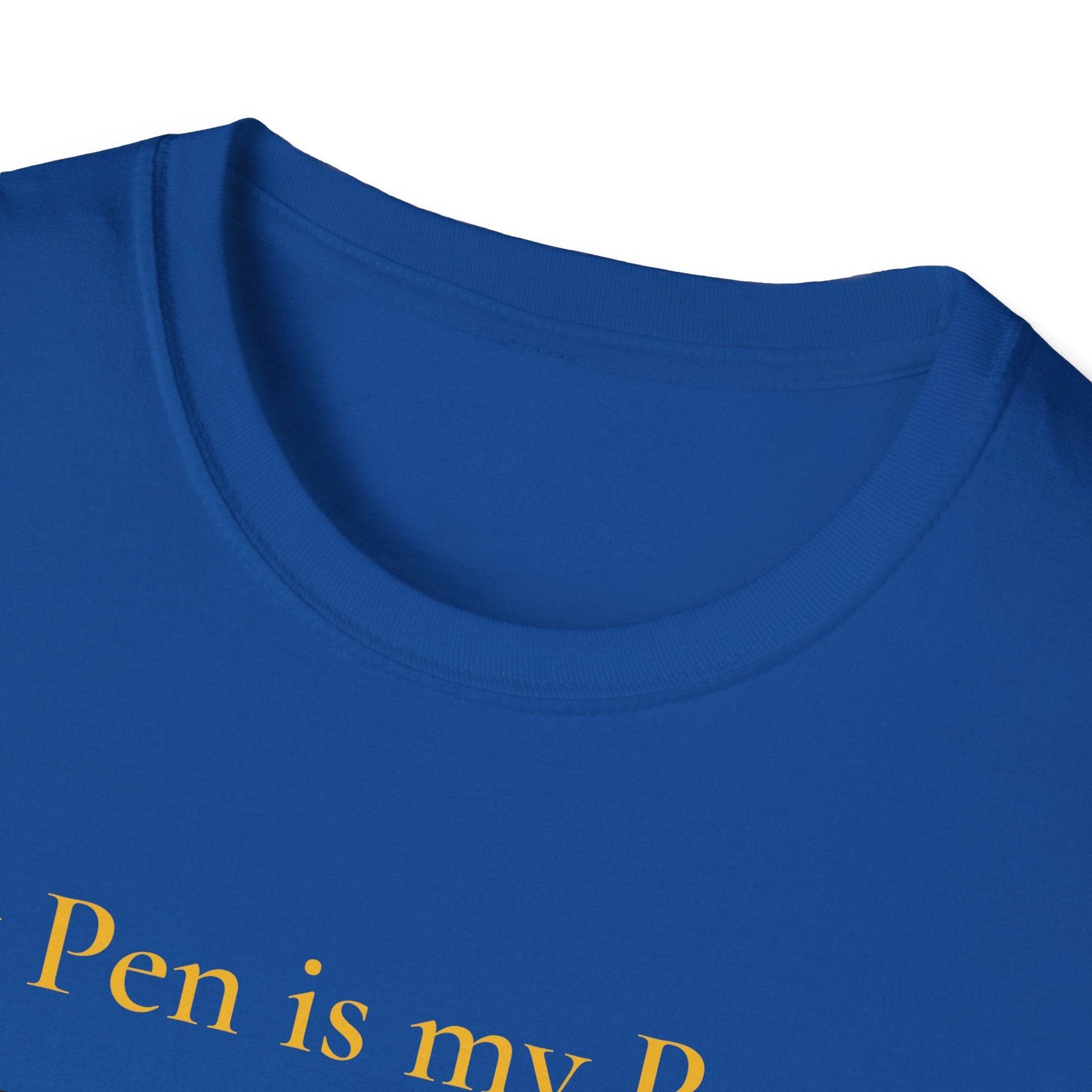 Unisex Softstyle T-Shirt - 'My Pen' - The Dreamer's Bookshop.