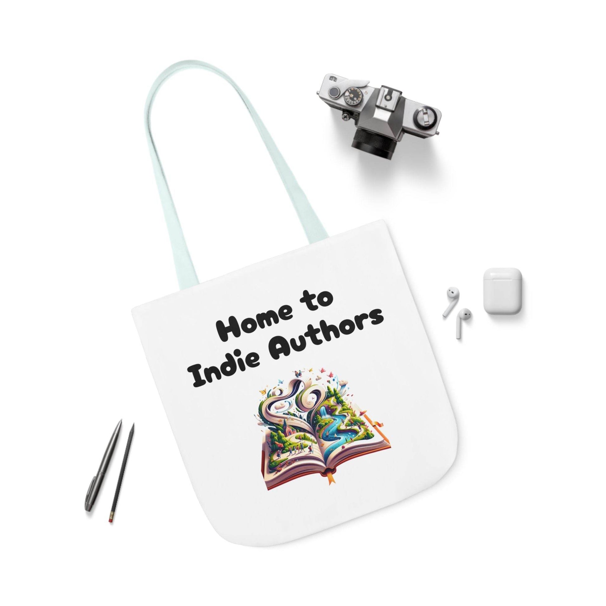 Home to Indie Authors Tote Bag - Perfect Gift for Book Lovers - The Dreamer's Bookshop.