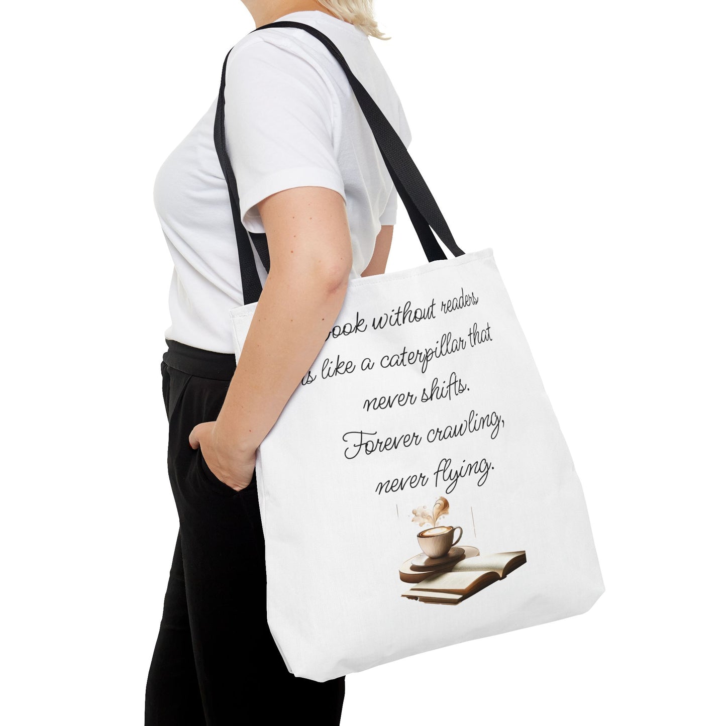 Literary Tote Bag – A book without readers