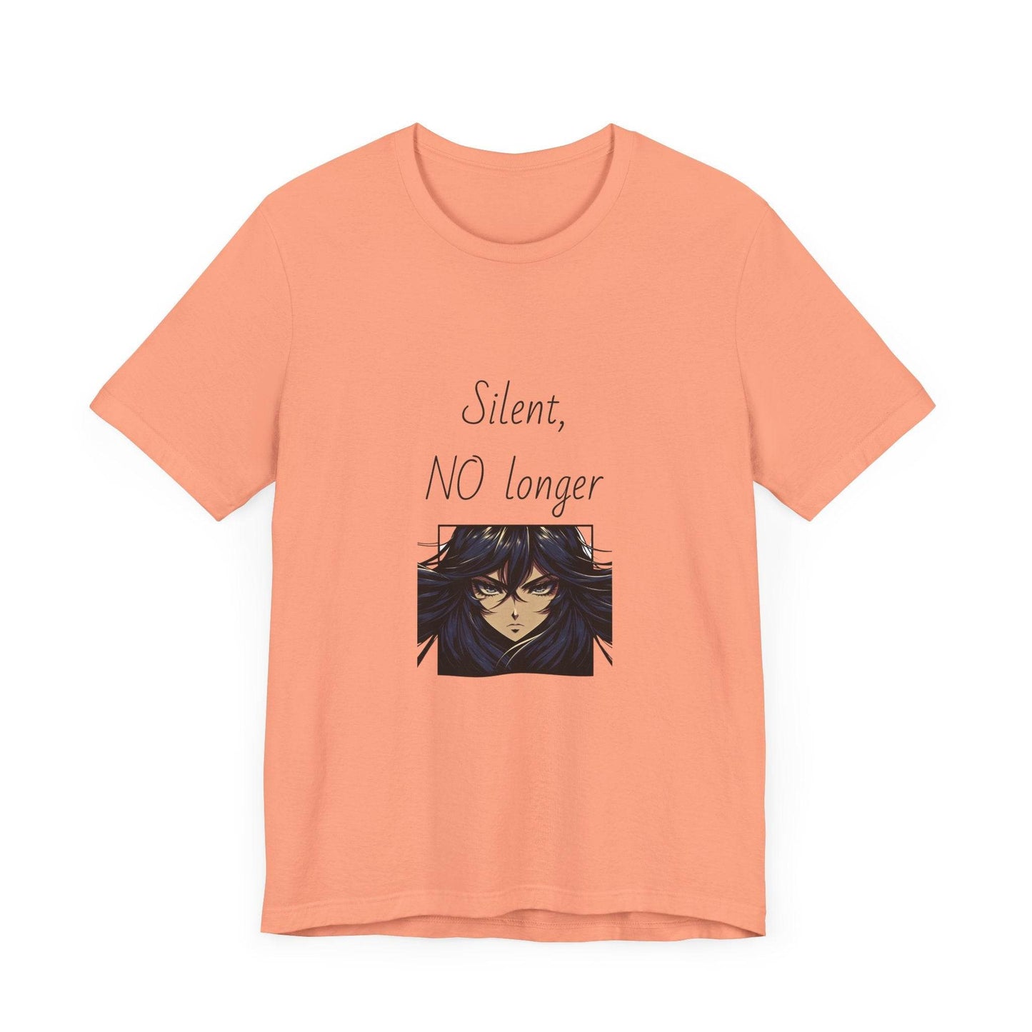 Fierce Survivor Unisex Short Sleeve Tee - Silent, NO longer - The Dreamer's Bookshop.