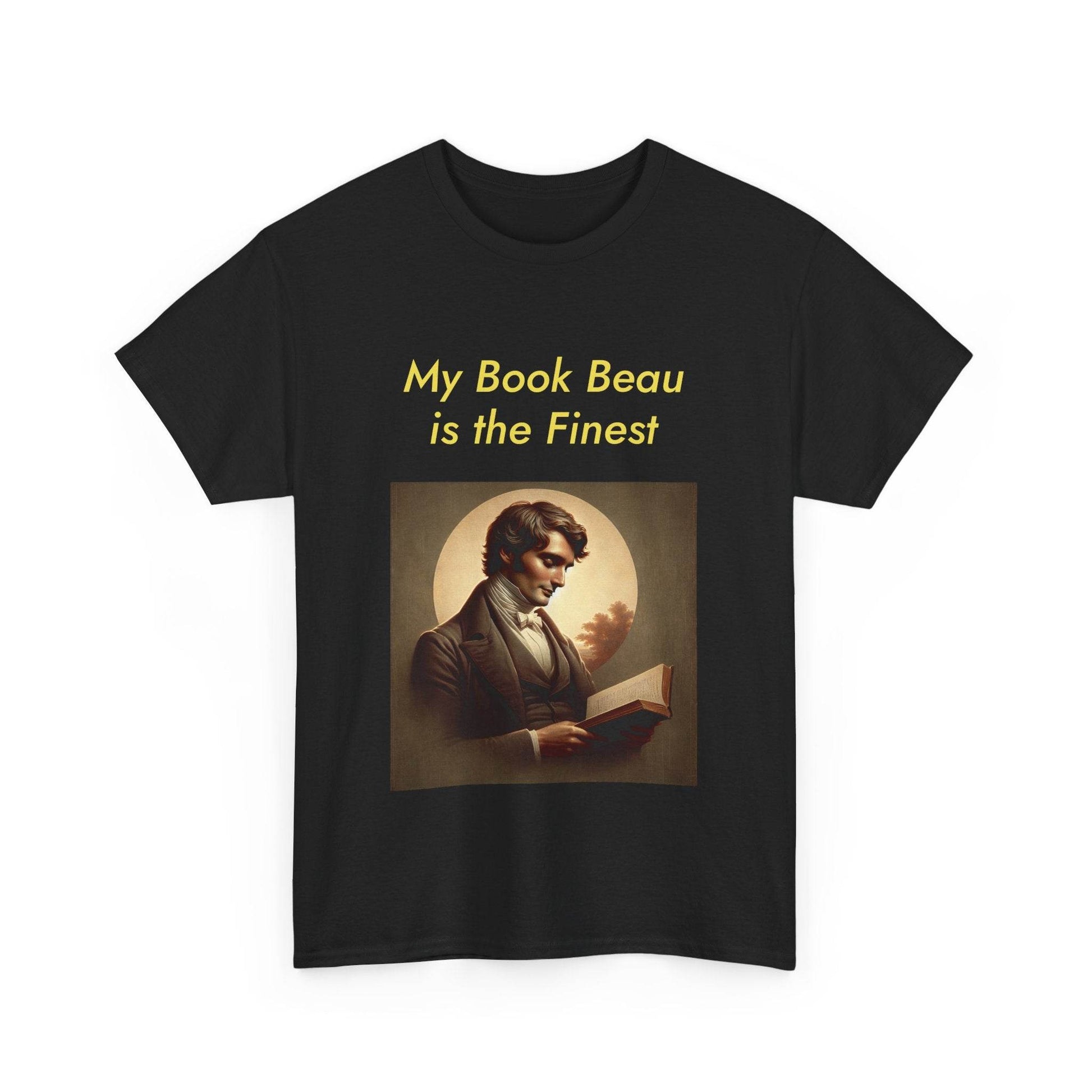 My Book Beau Unisex Heavy Cotton Tee - Perfect for Literature Lovers - The Dreamer's Bookshop.
