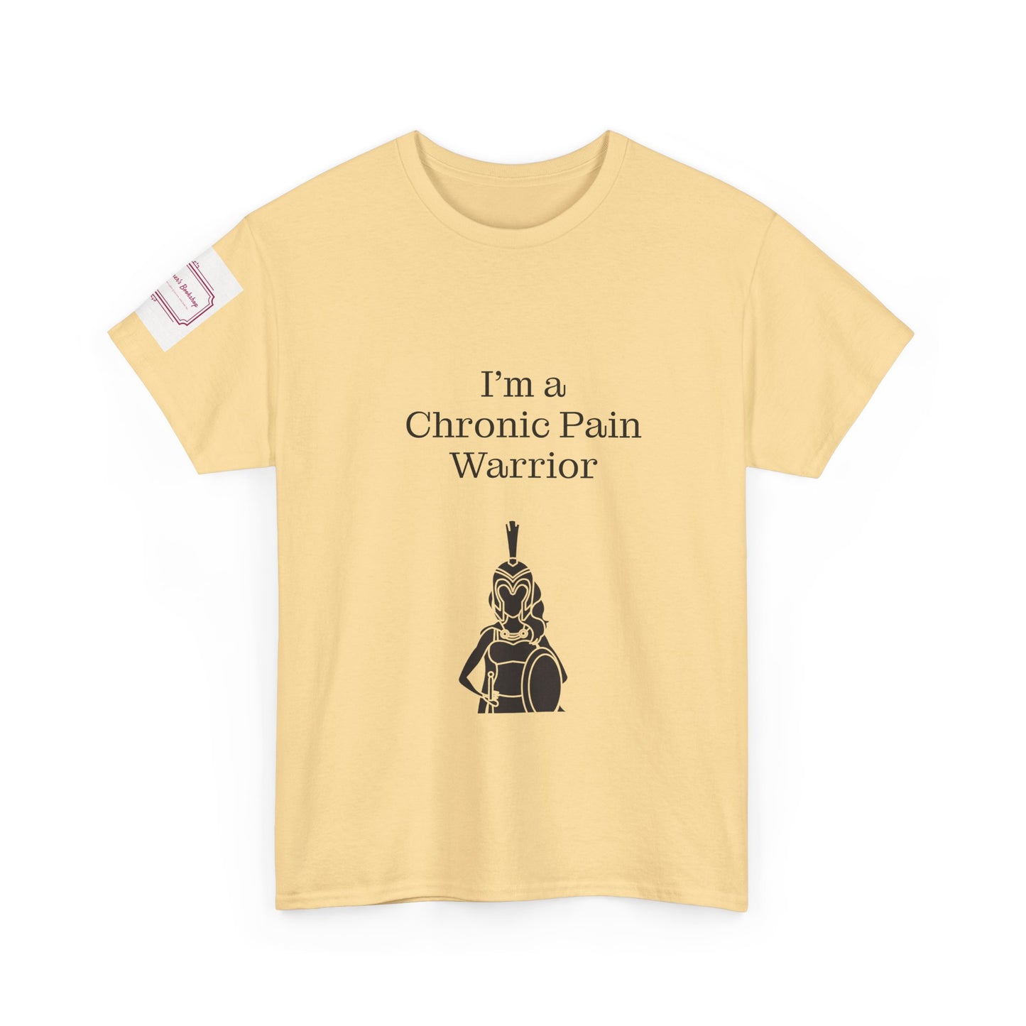 Chronic Pain Warrior Unisex Heavy Cotton Tee - Empowering Apparel for Health Awareness