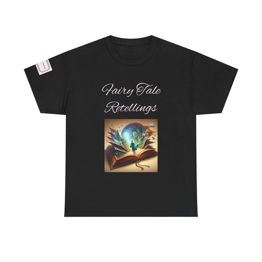Fiction - Graphic Unisex Heavy Cotton Tee - Fairy Tale Retellings - The Dreamer's Bookshop.