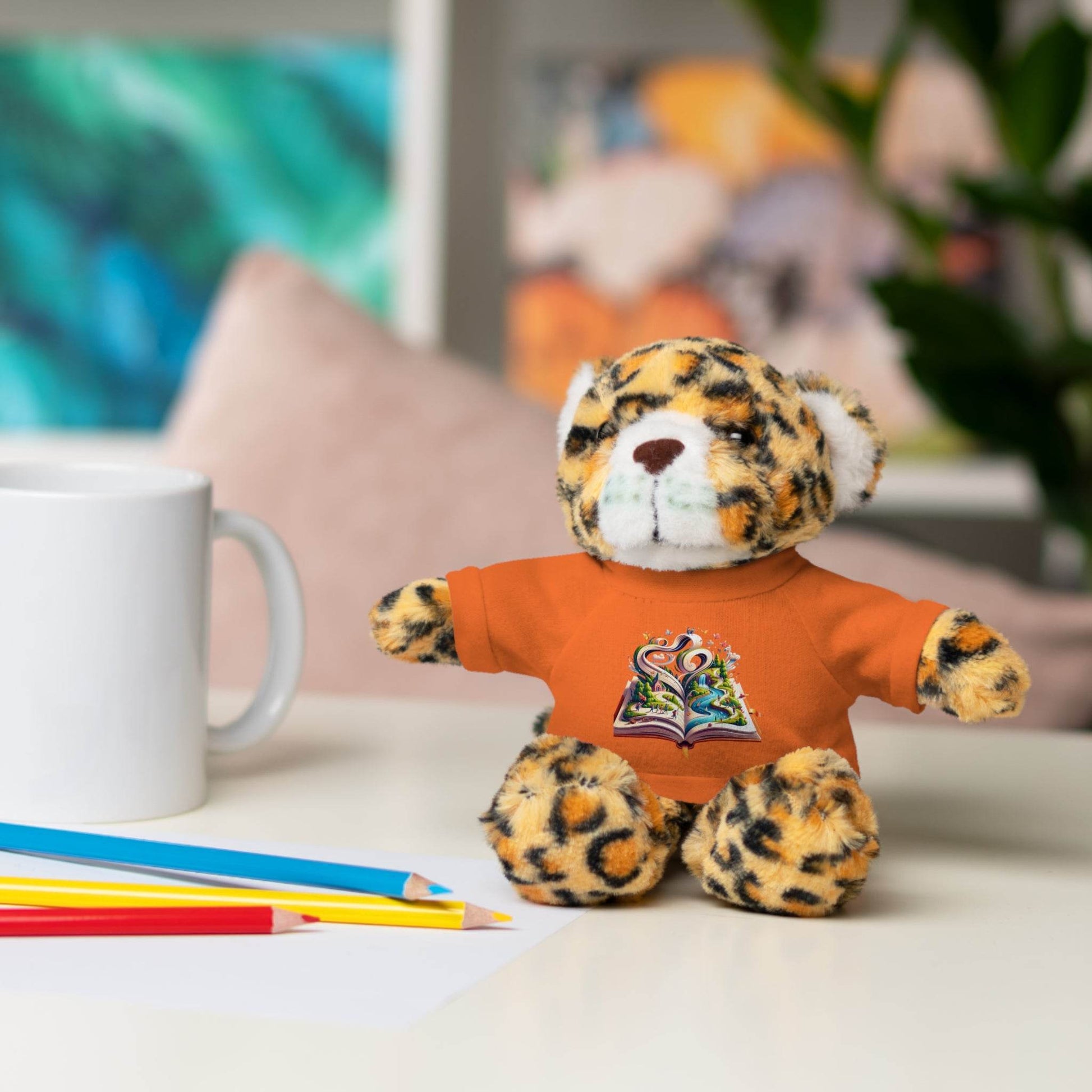 Personalized Stuffed Animal with Tee - Perfect Gift for Kids and Baby Showers - The Dreamer's Bookshop.