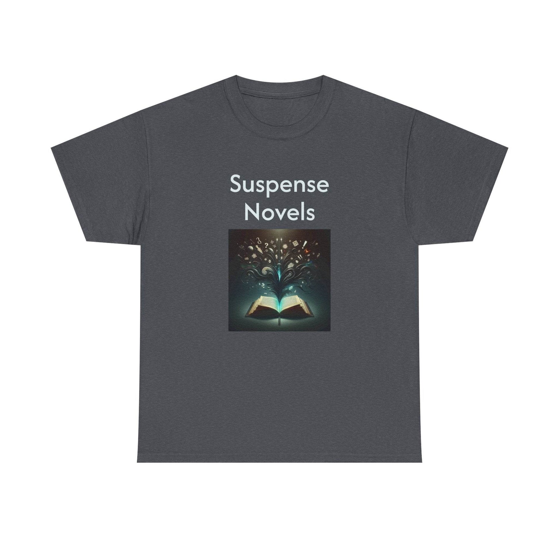 Fiction - Graphic Tee - Unisex Heavy Cotton T-Shirt Suspense Novels - The Dreamer's Bookshop.